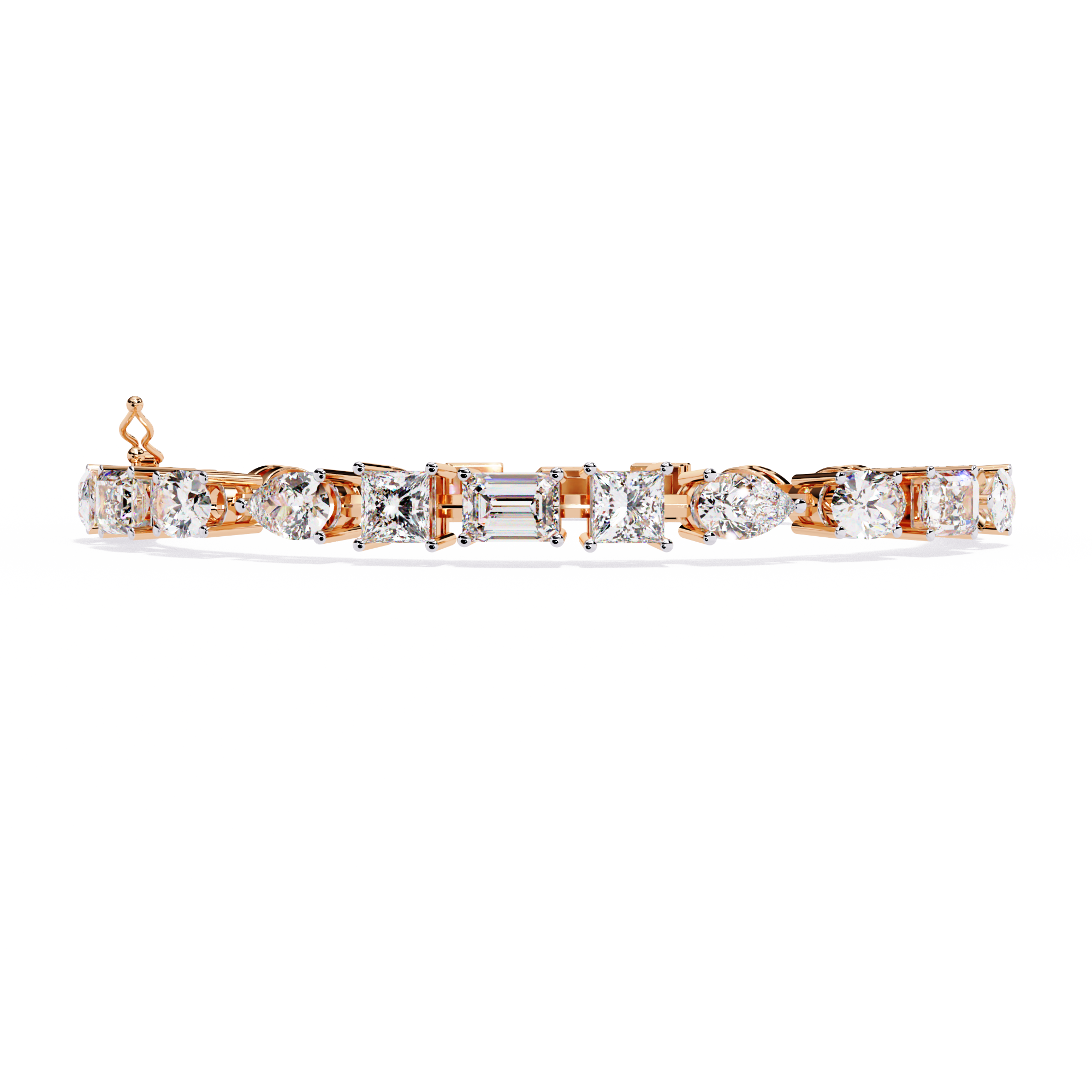 13.84 CT CELESTIA MIX-CUT BRACELET