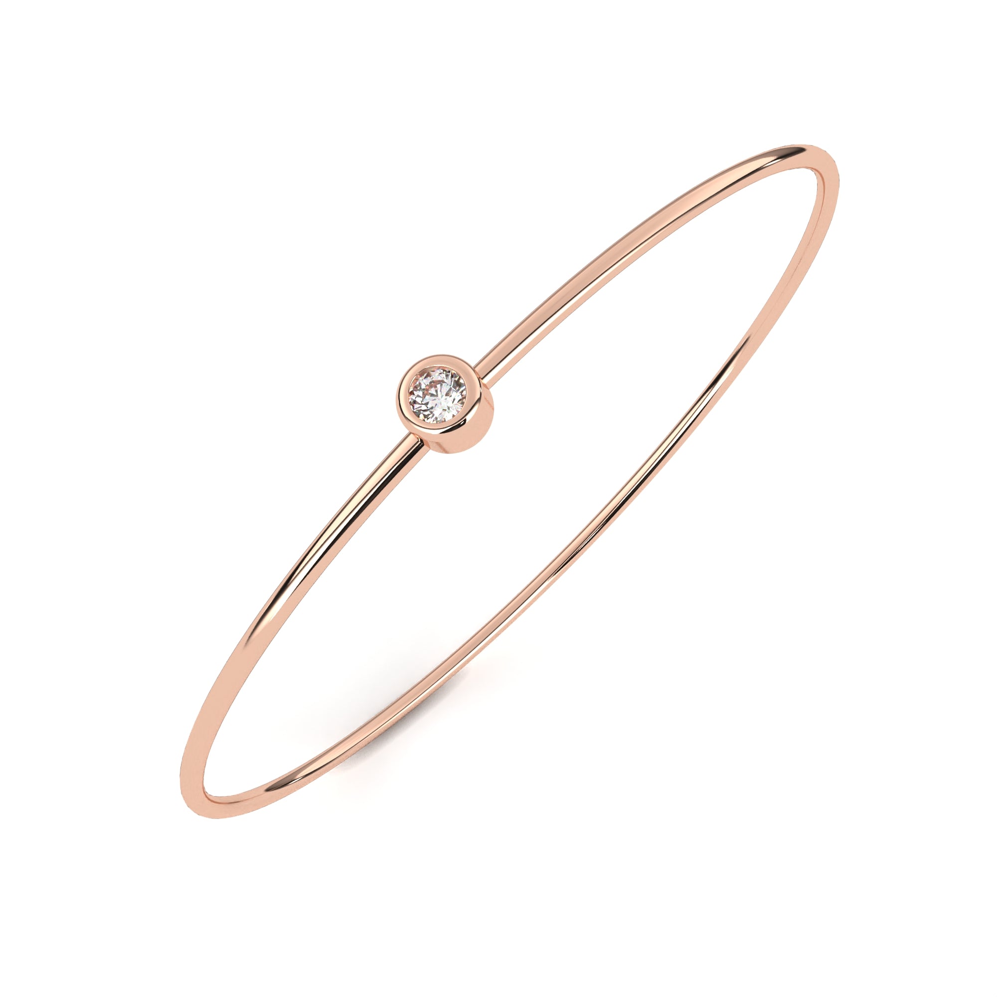 0.80 ct Elegant Eight Bracelet 9k