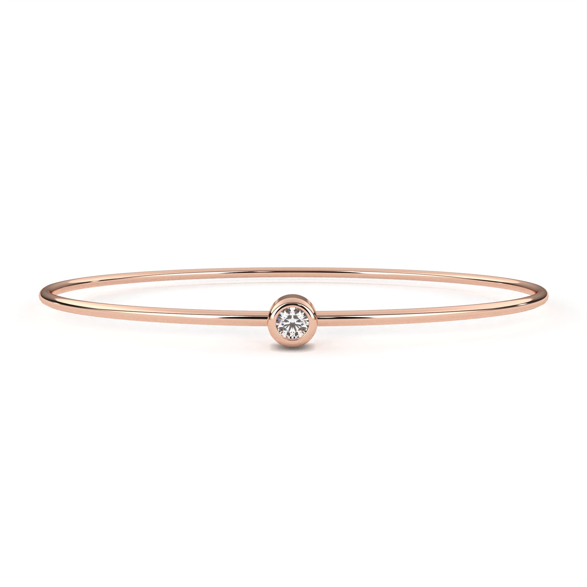 0.80 ct Elegant Eight Bracelet 9k