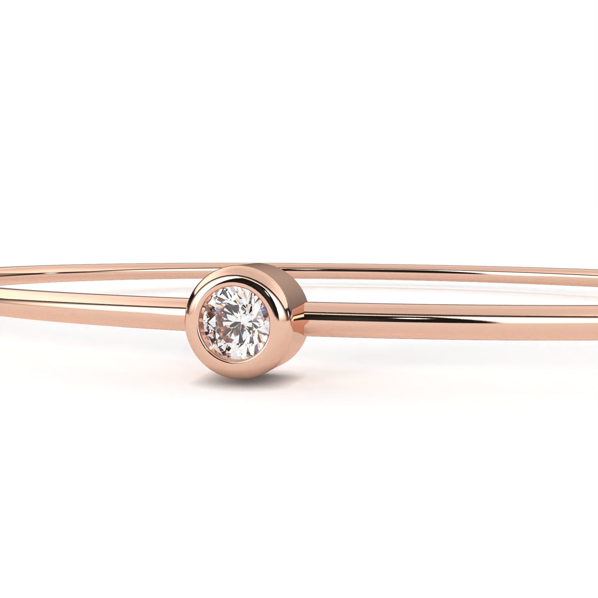 0.80 ct Elegant Eight Bracelet 9k