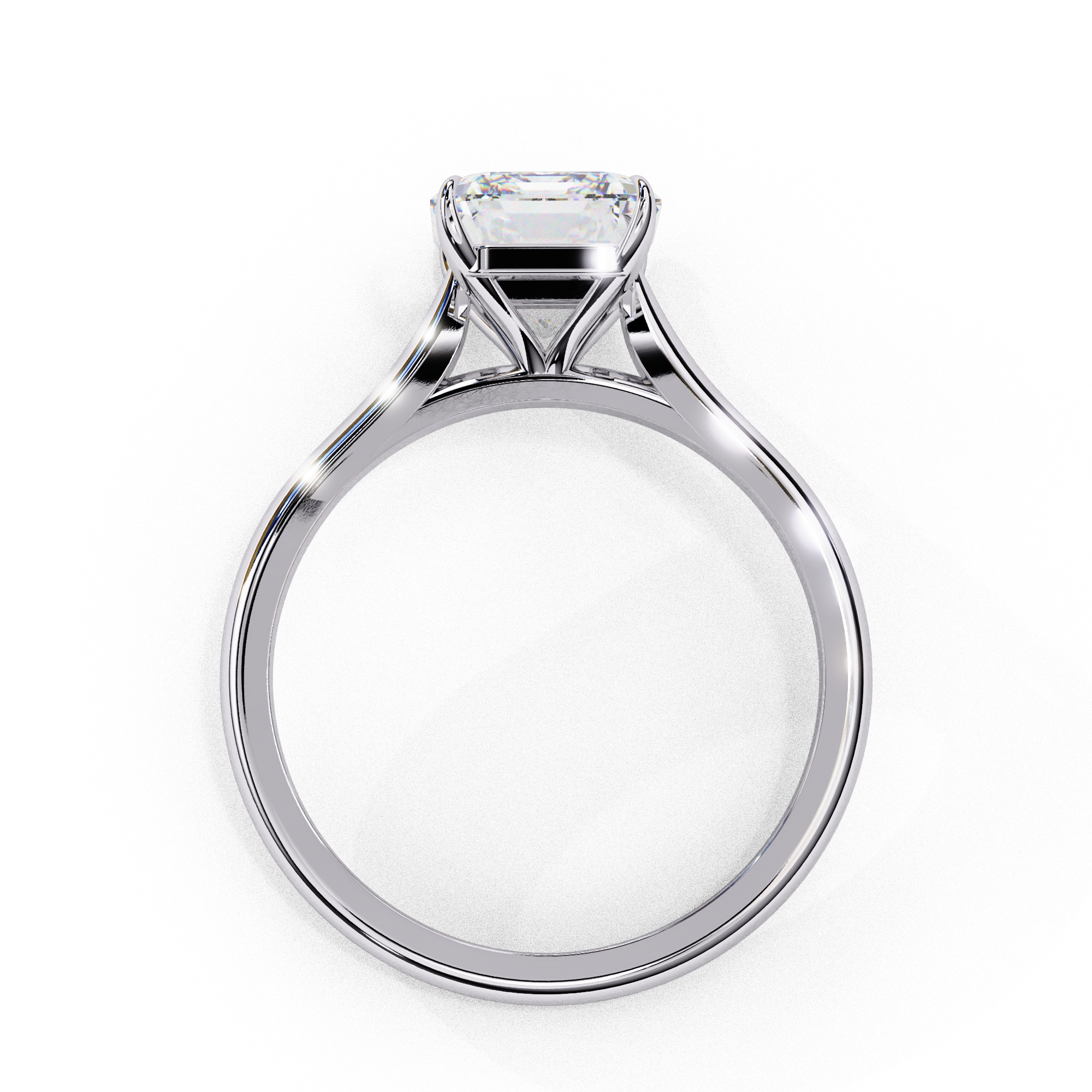 2.56 ct Emerald Majesty Ring 9k