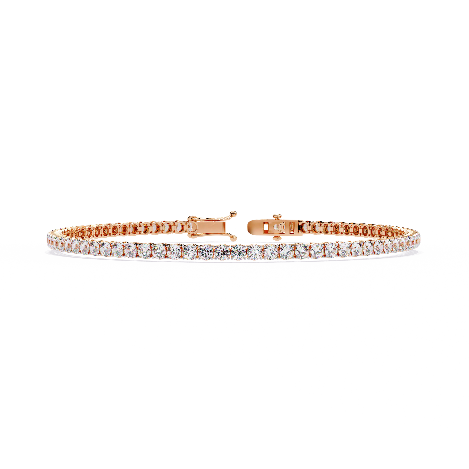 3.89 CT IMPERIAL ROW BRACELET