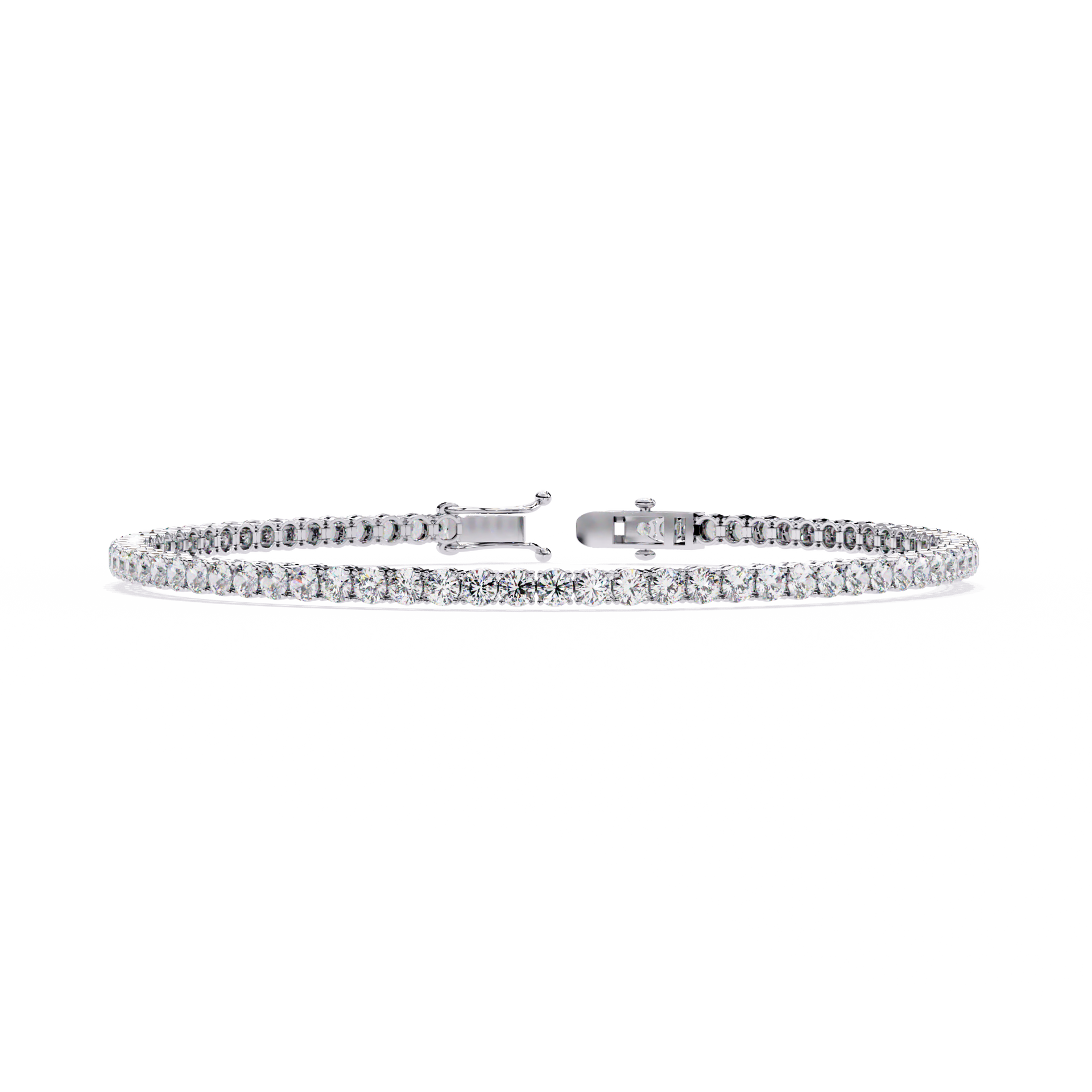 3.89 CT IMPERIAL ROW BRACELET