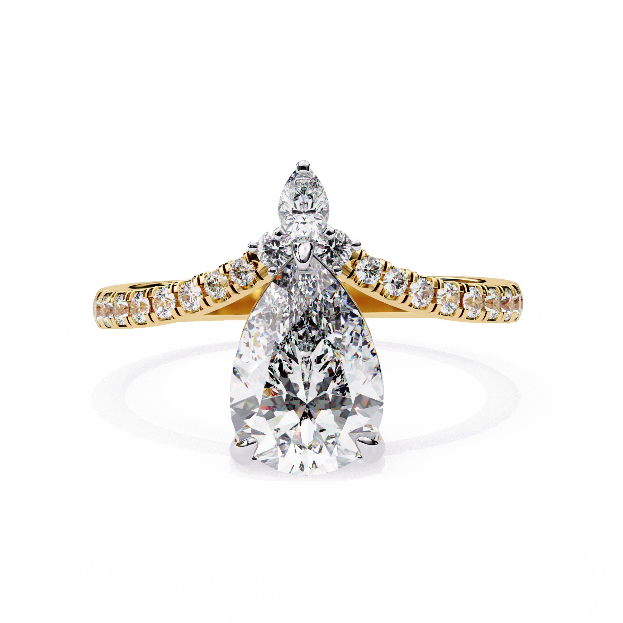 1.73 ct Twilight Glimmer Ring 9k