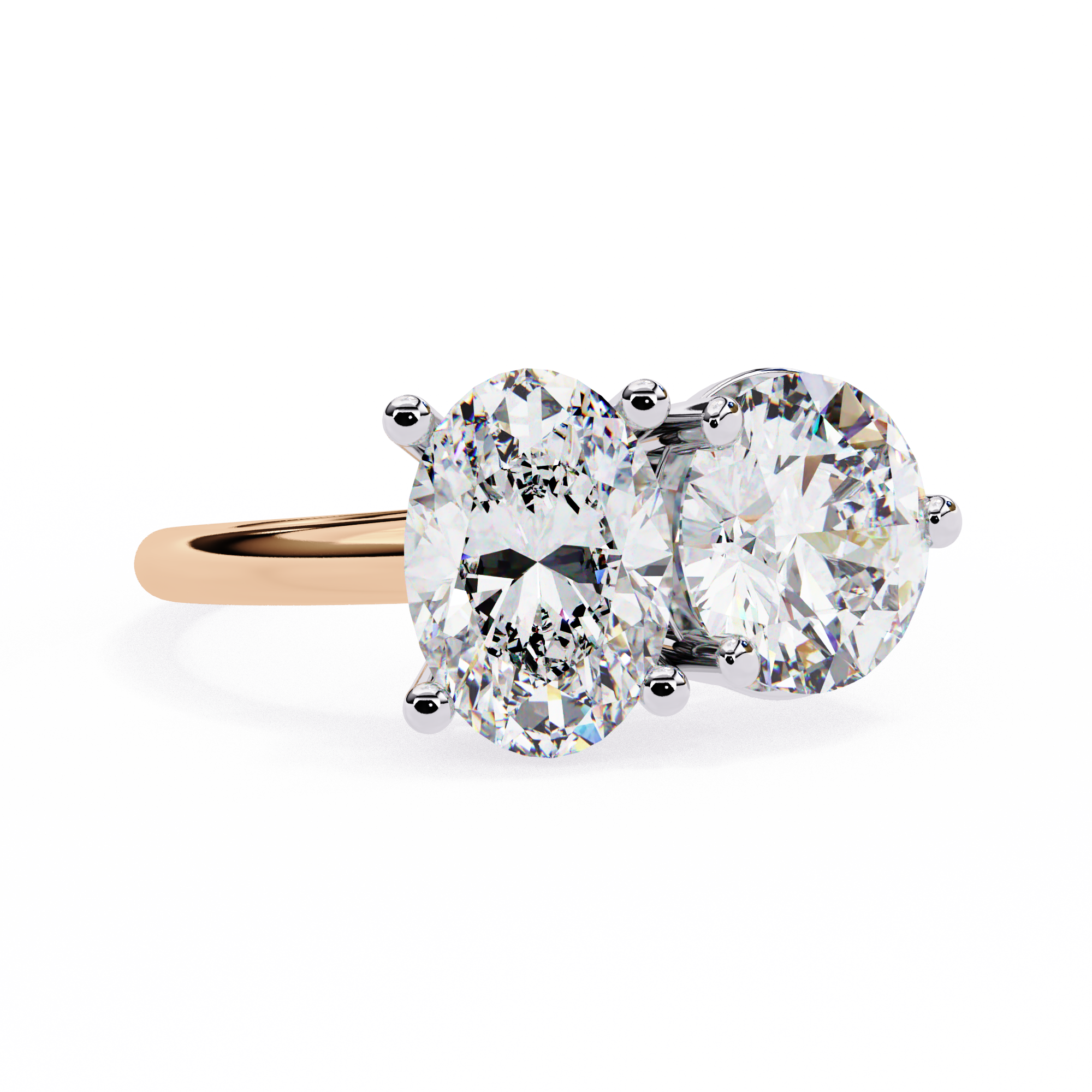 3.32 ct Oval Elegance Ring 9k