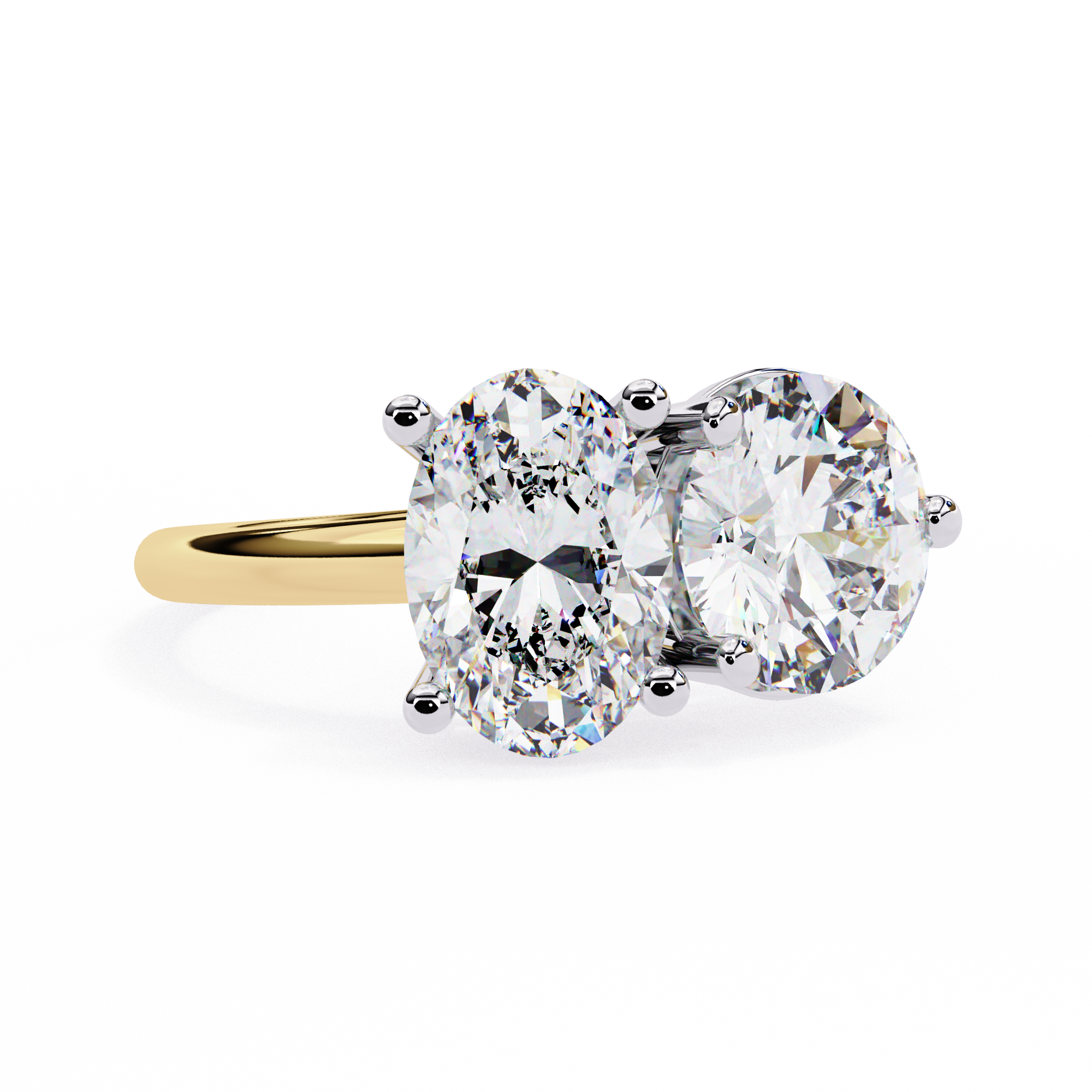 3.32 ct Oval Elegance Ring 9k