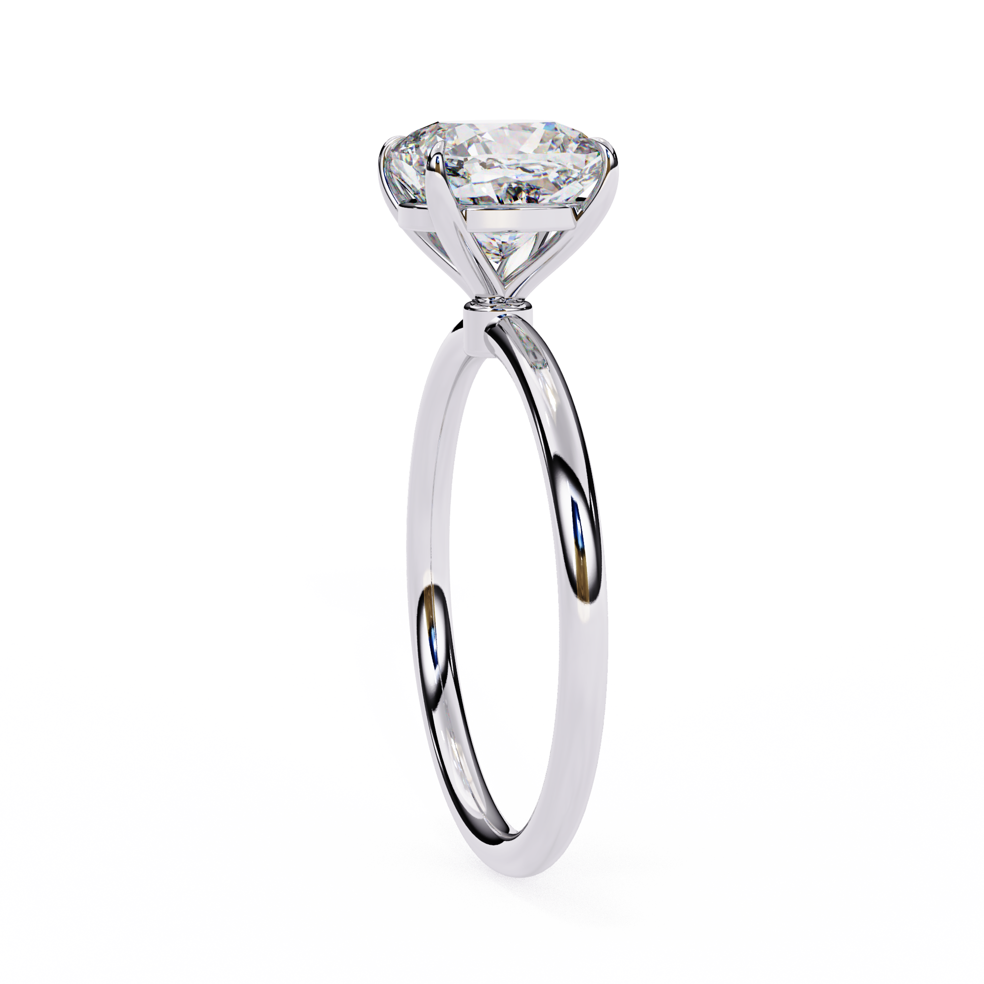 2.65 ct Regalia Prism Ring 9k