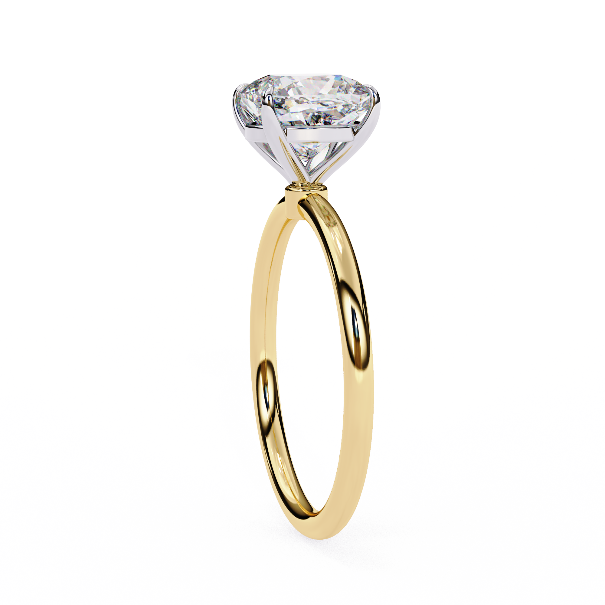 2.65 ct Regalia Prism Ring 9k