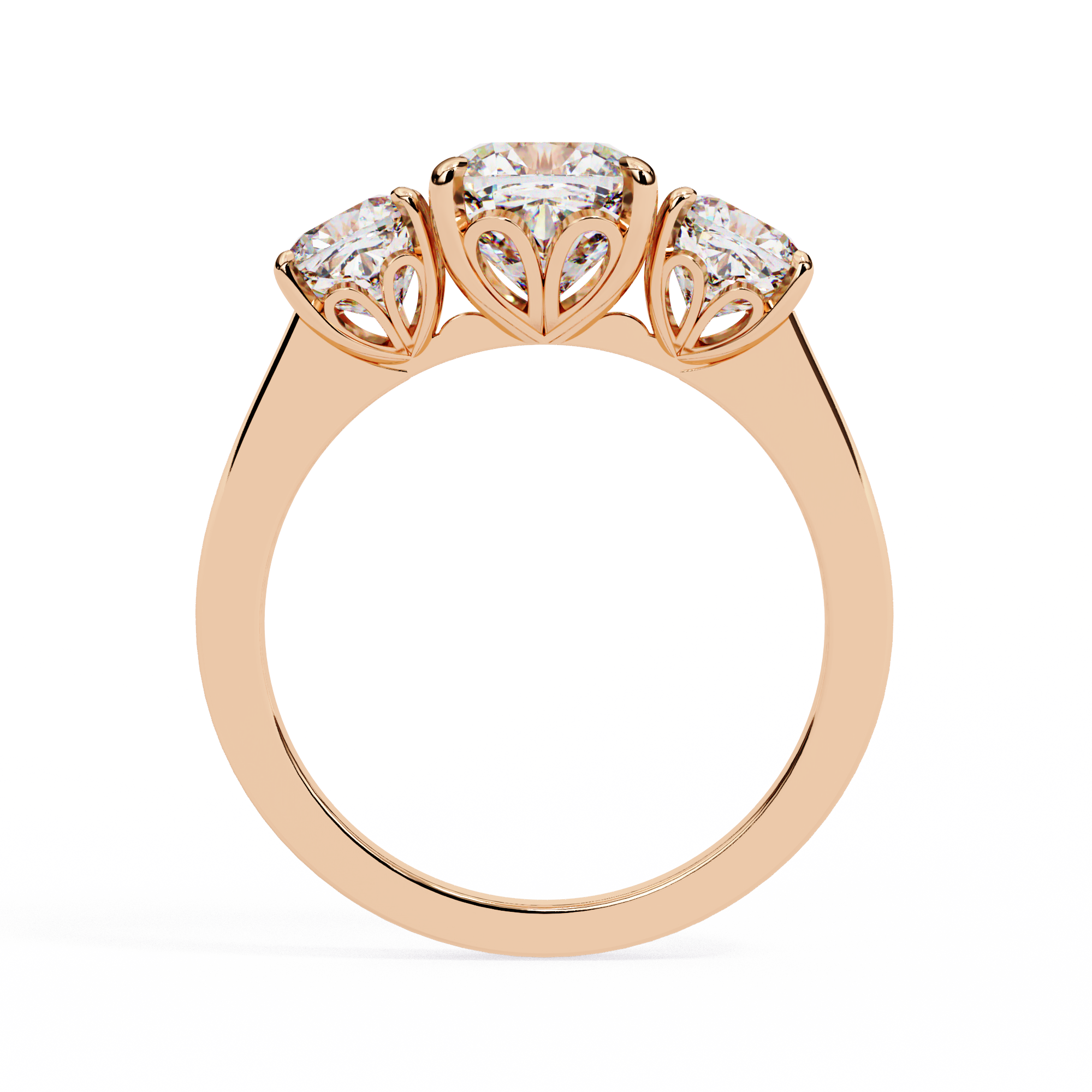3.96 ct Celestique Grace Ring 9k