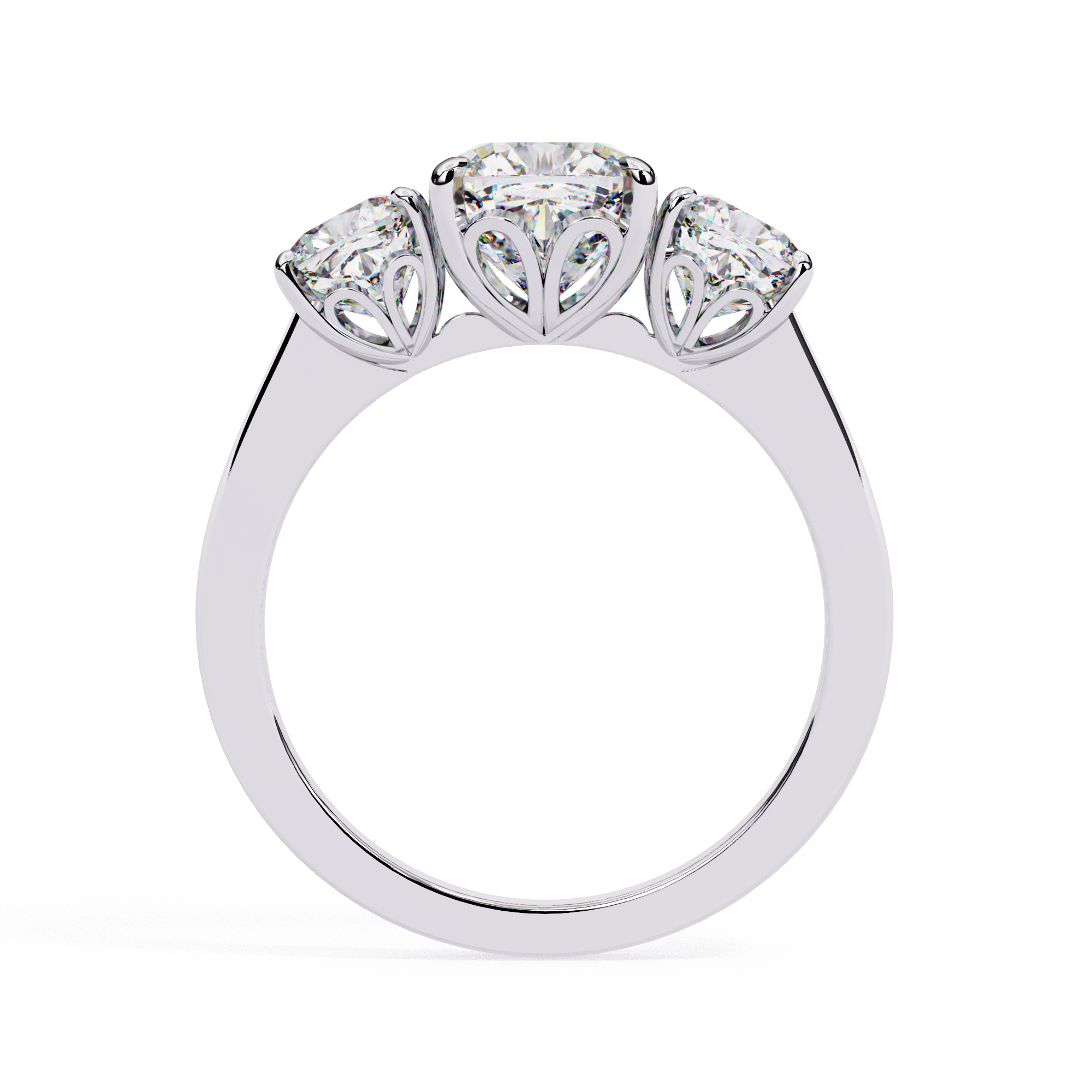 3.96 ct Celestique Grace Ring 9k