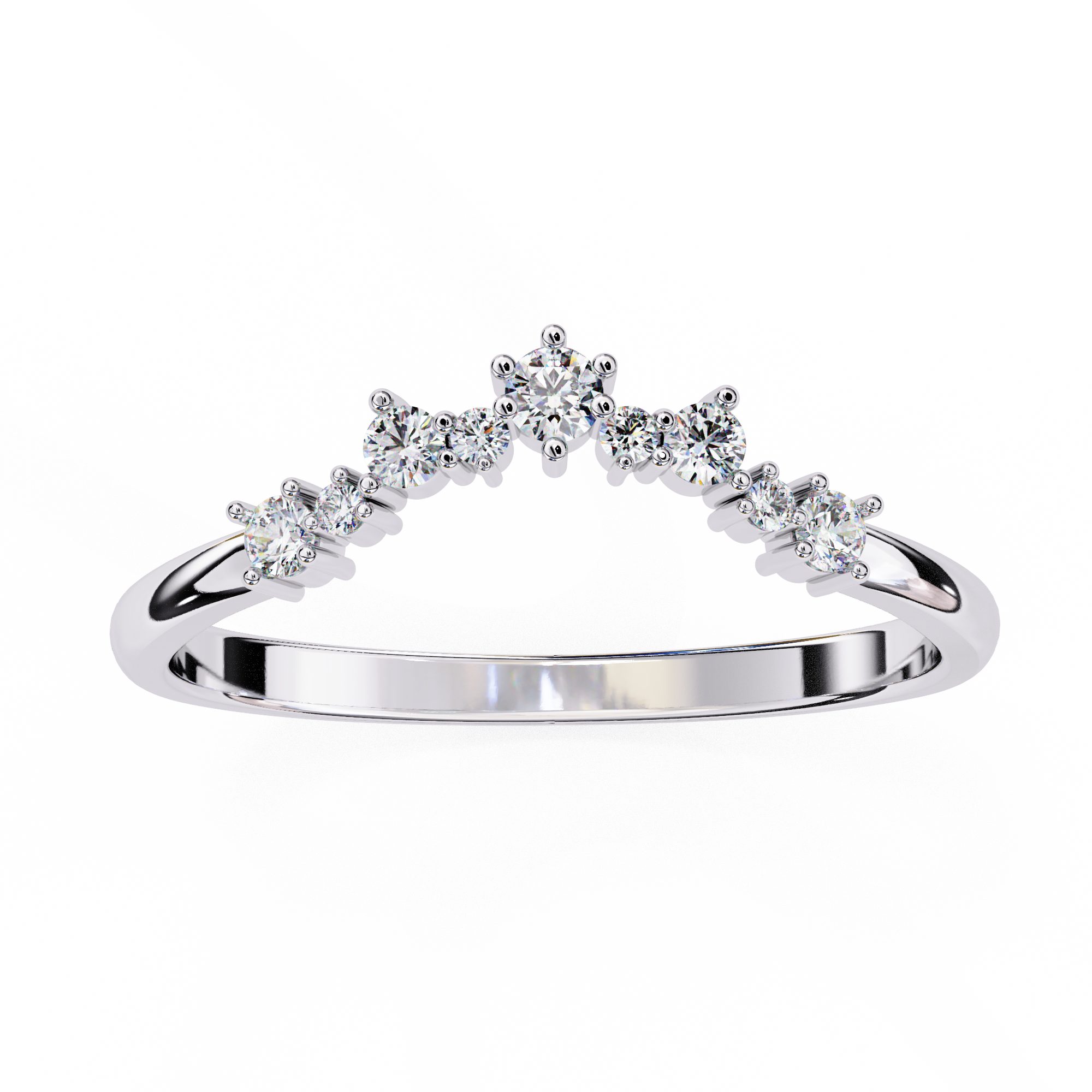 0.25 ct Luminous Eternity Band 9k