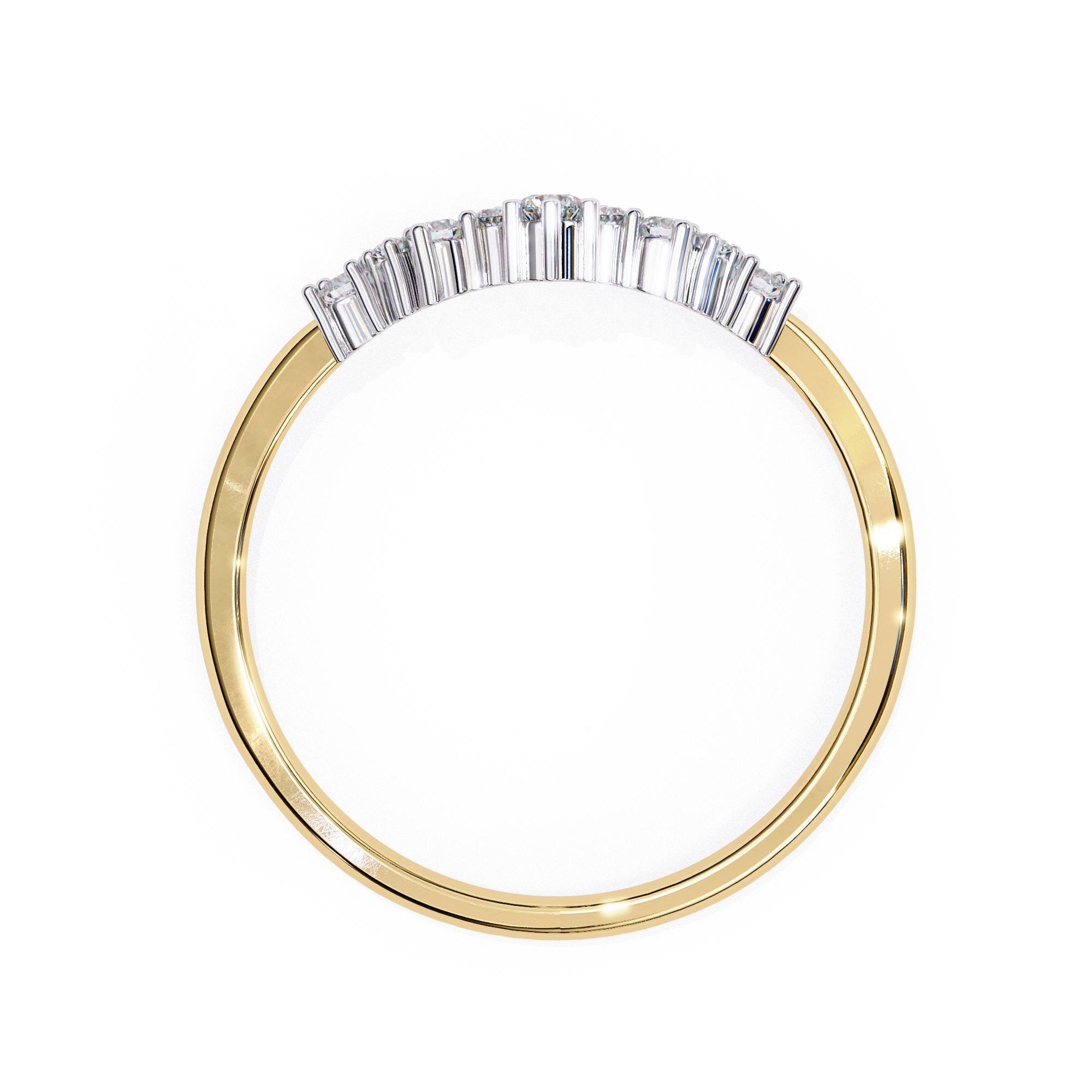 0.25 ct Luminous Eternity Band 9k