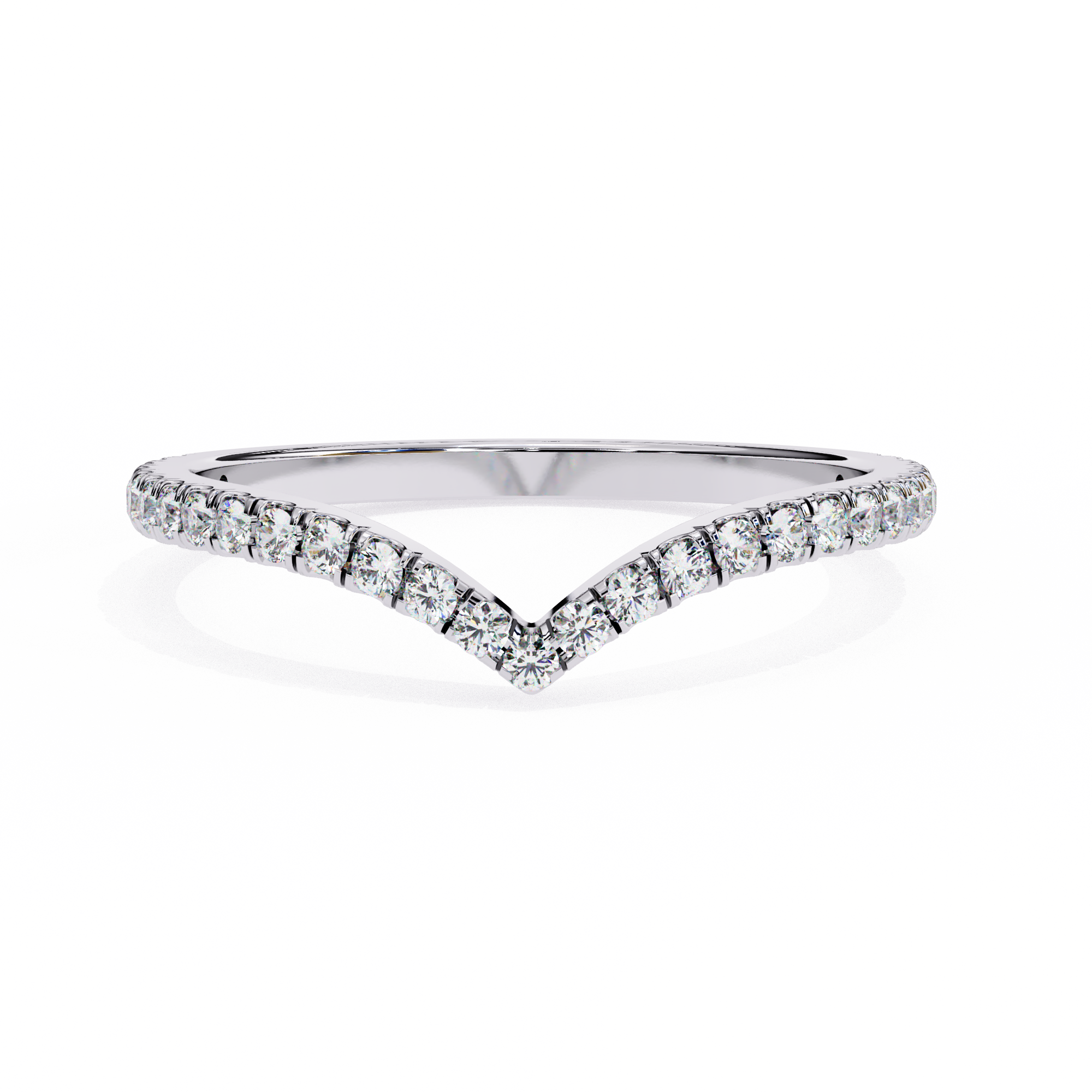 0.24 Carat Round Diamond Band