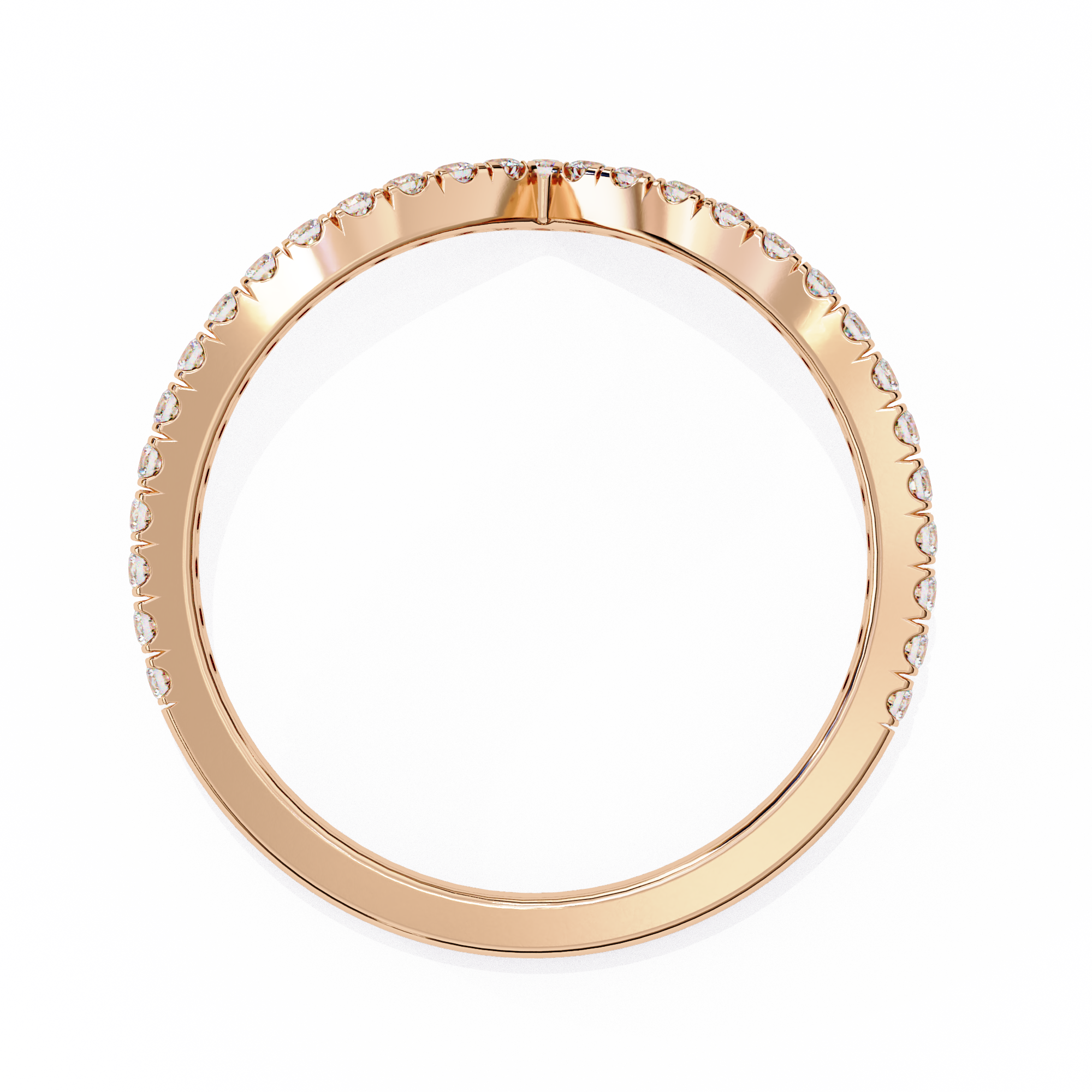 0.24 ct Gleaming Eternity Band 9k
