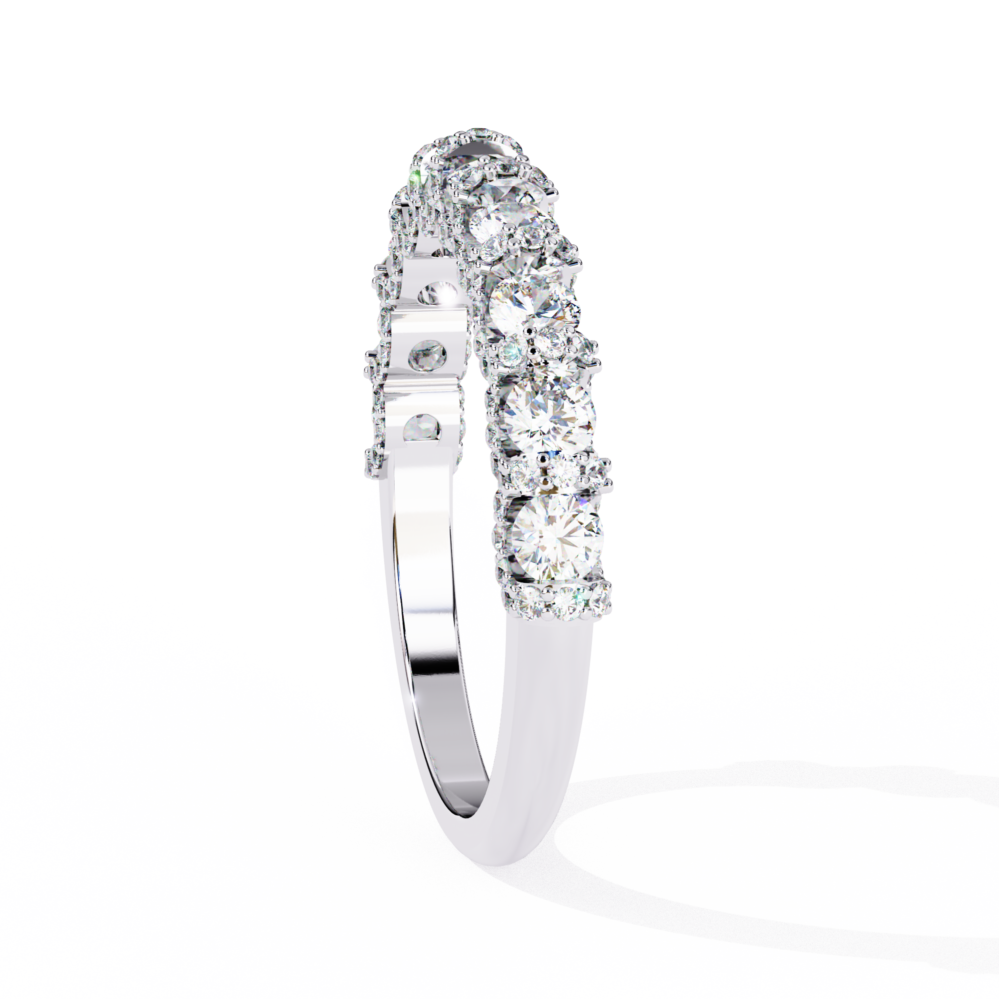 0.93 ct Infinite Glow Band 9k