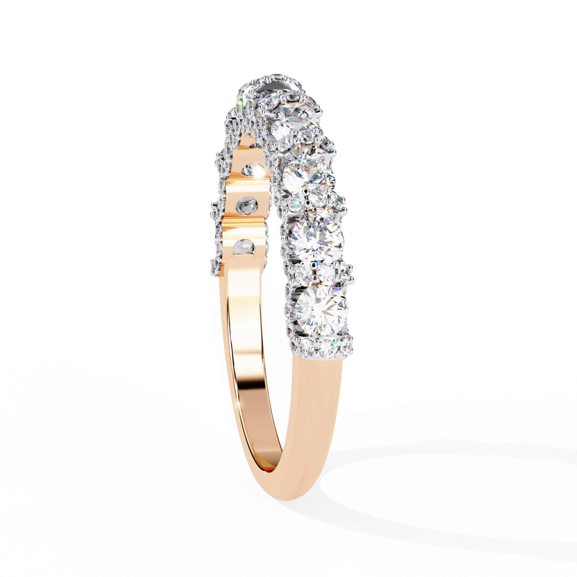 0.93 ct Infinite Glow Band 9k