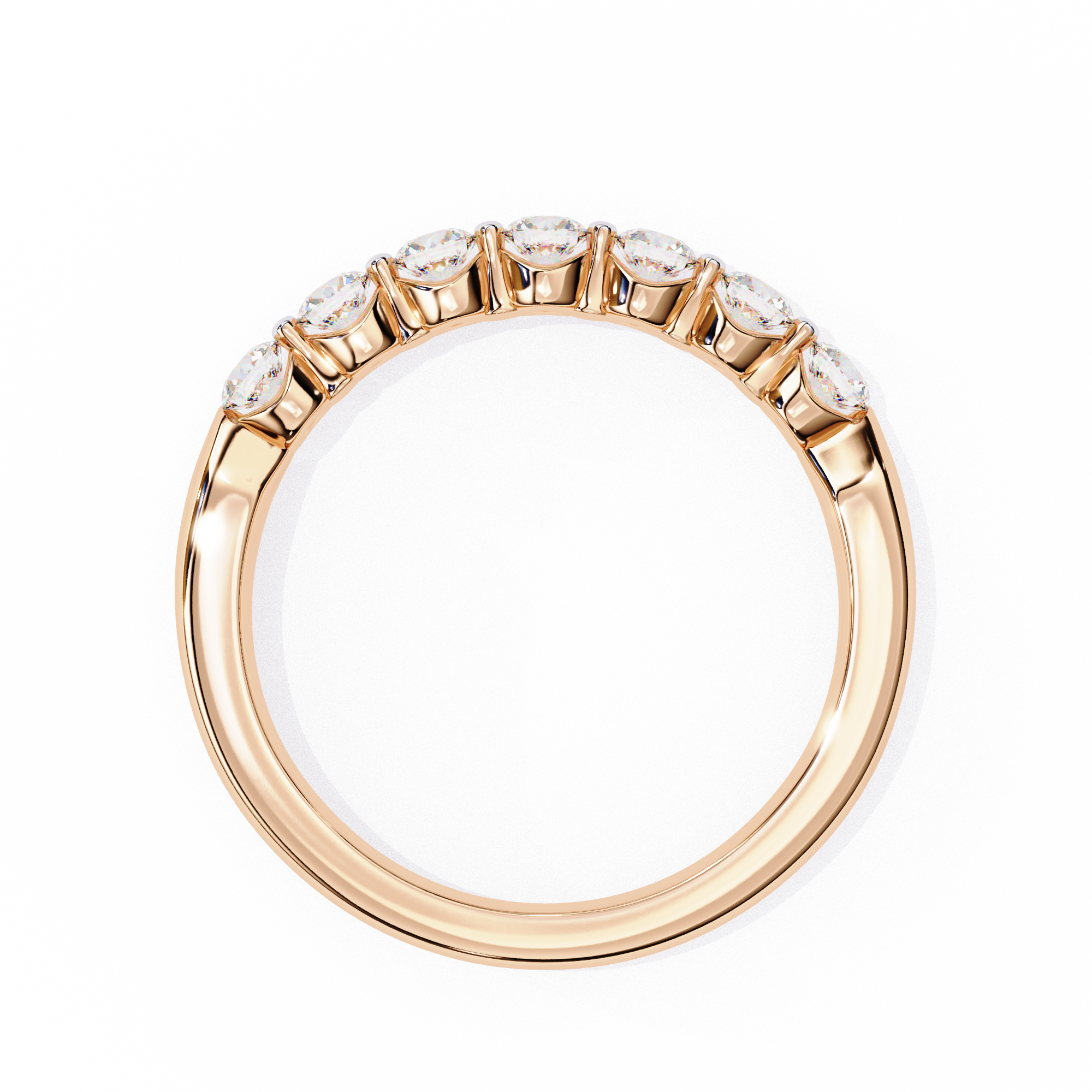 0.52 ct Harmony Circle Band 9k