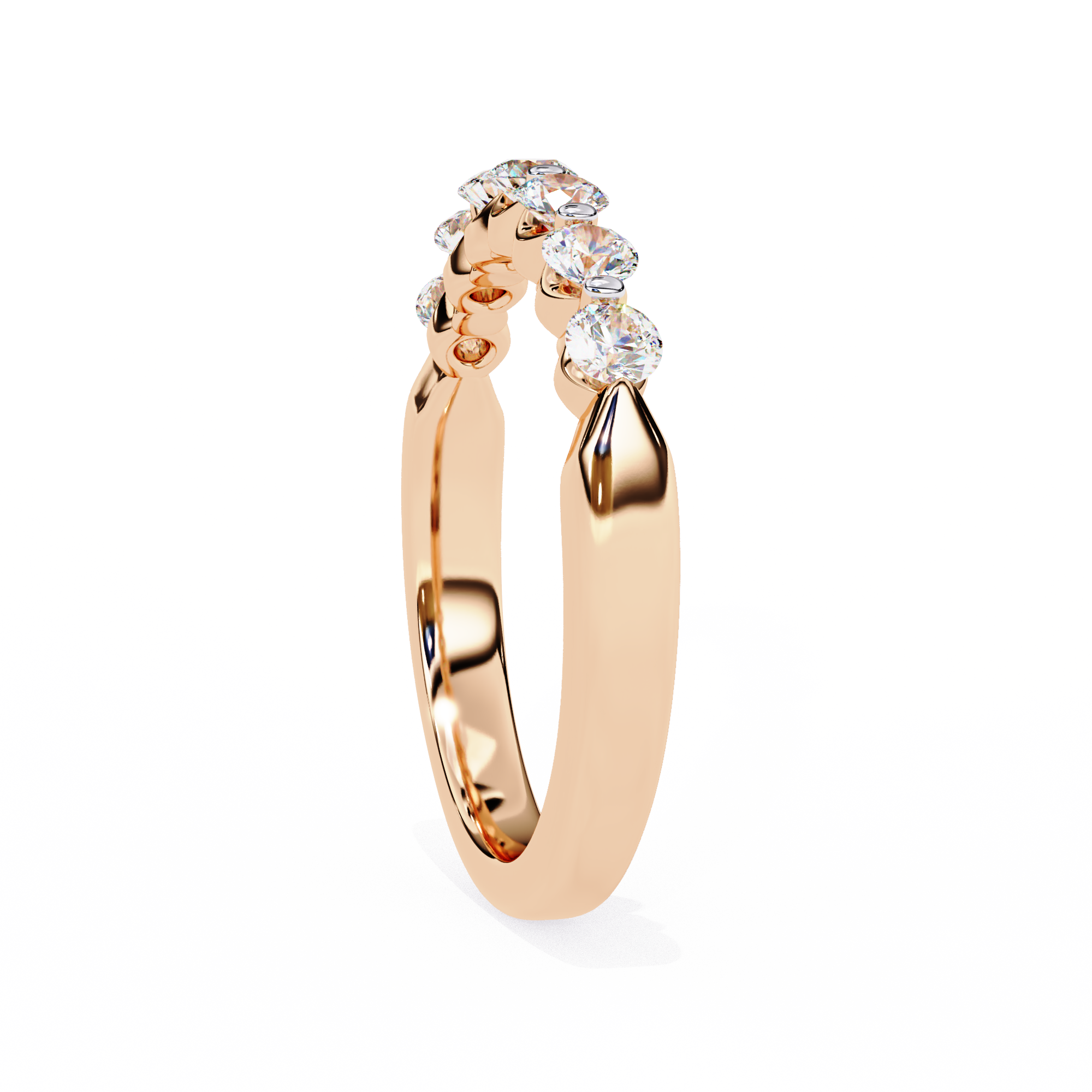 0.52 ct Harmony Circle Band 9k