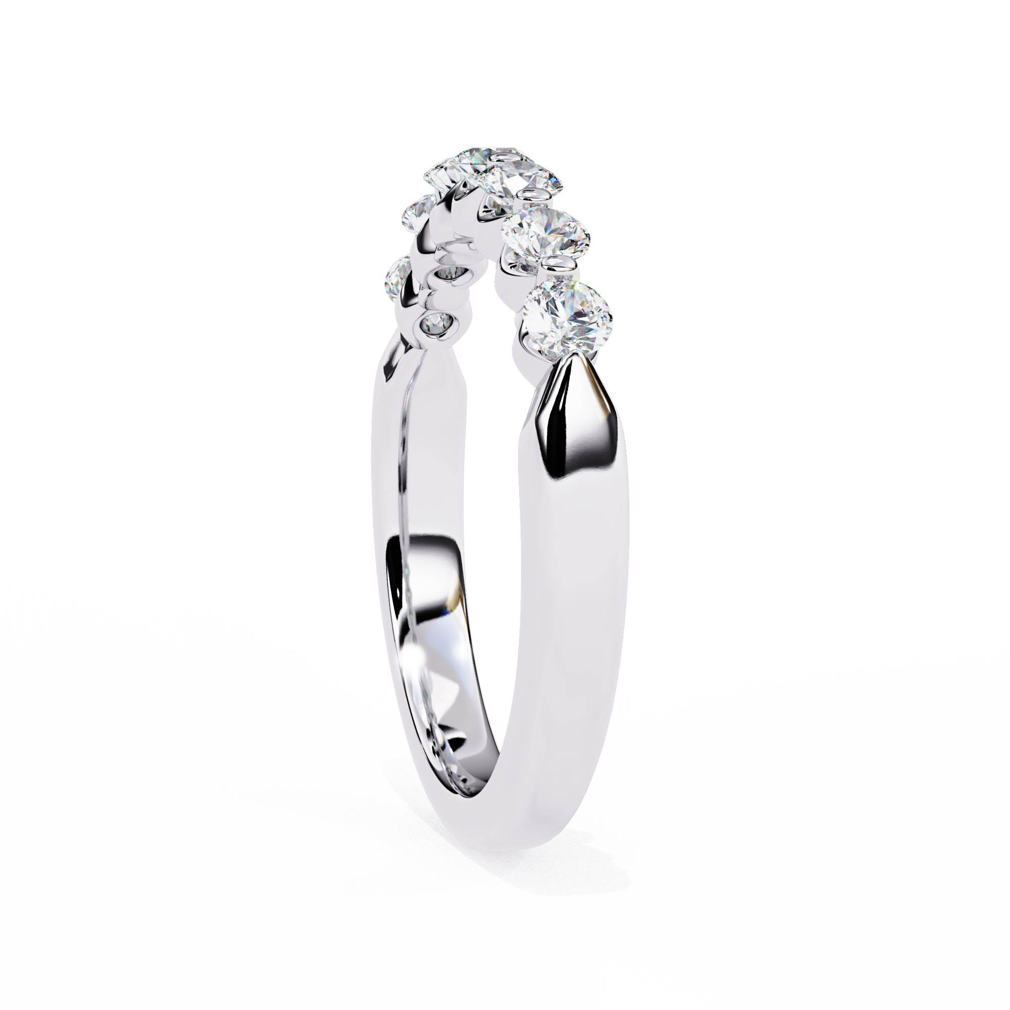 0.52 ct Harmony Circle Band 9k
