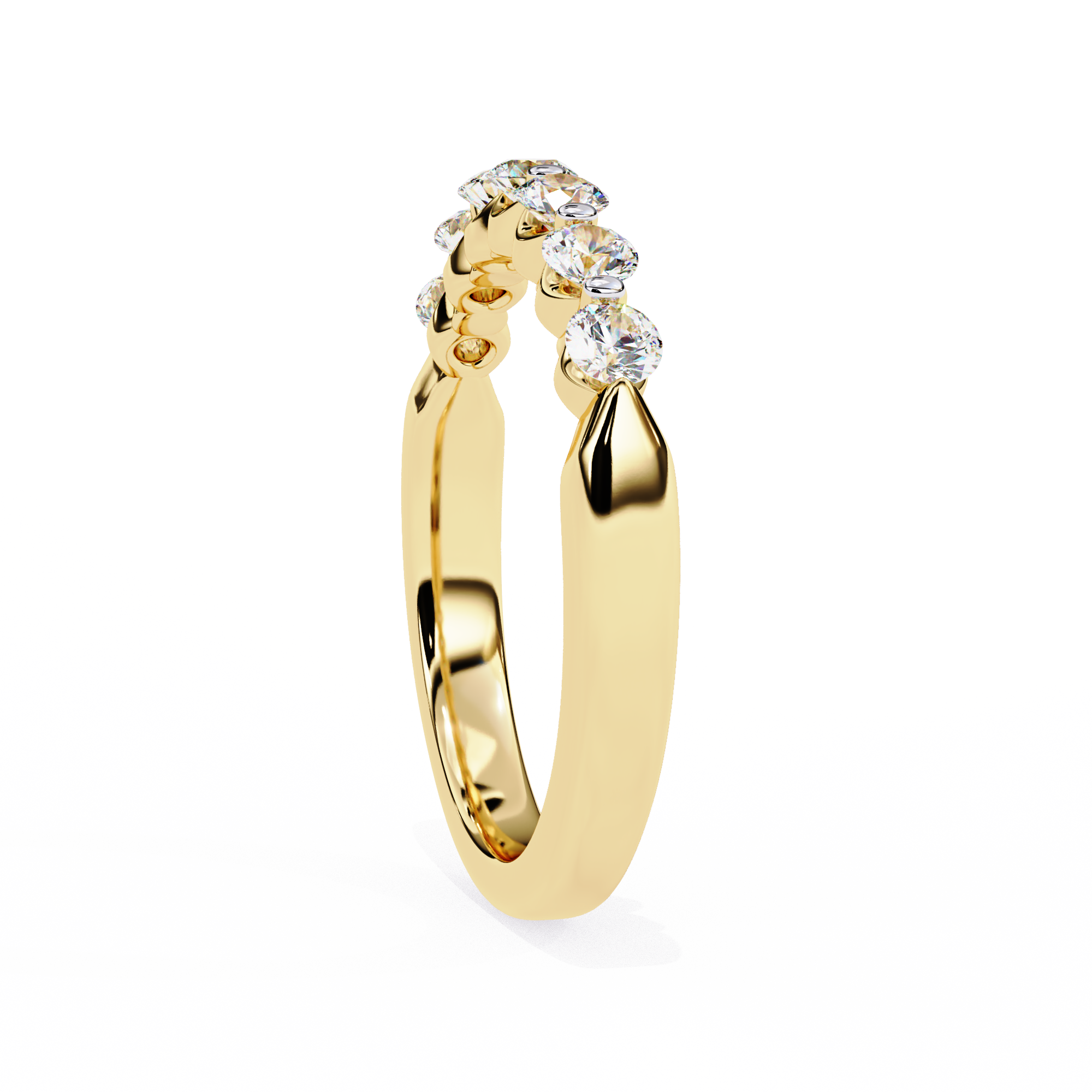 0.52 ct Harmony Circle Band 9k