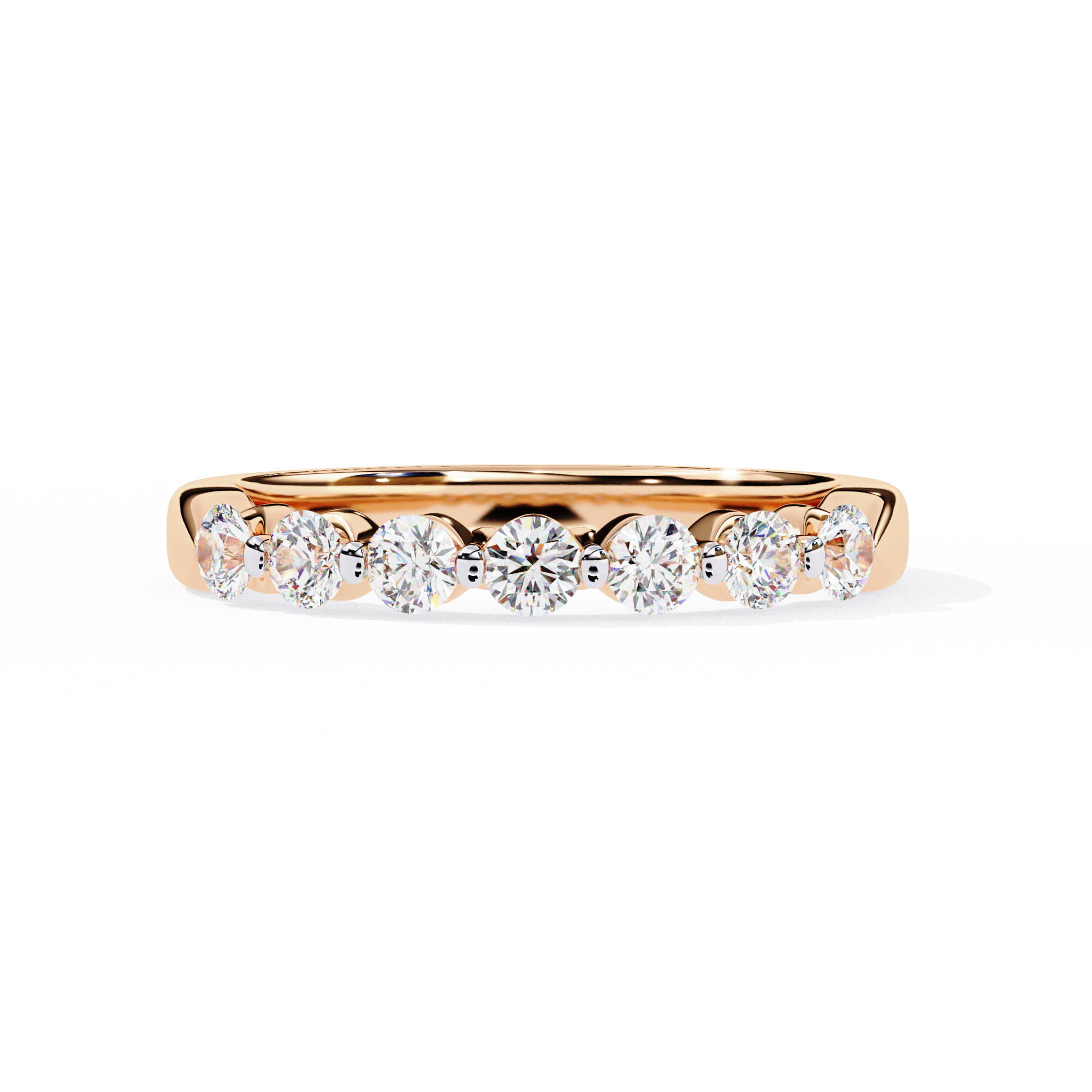 0.52 ct Harmony Circle Band 9k