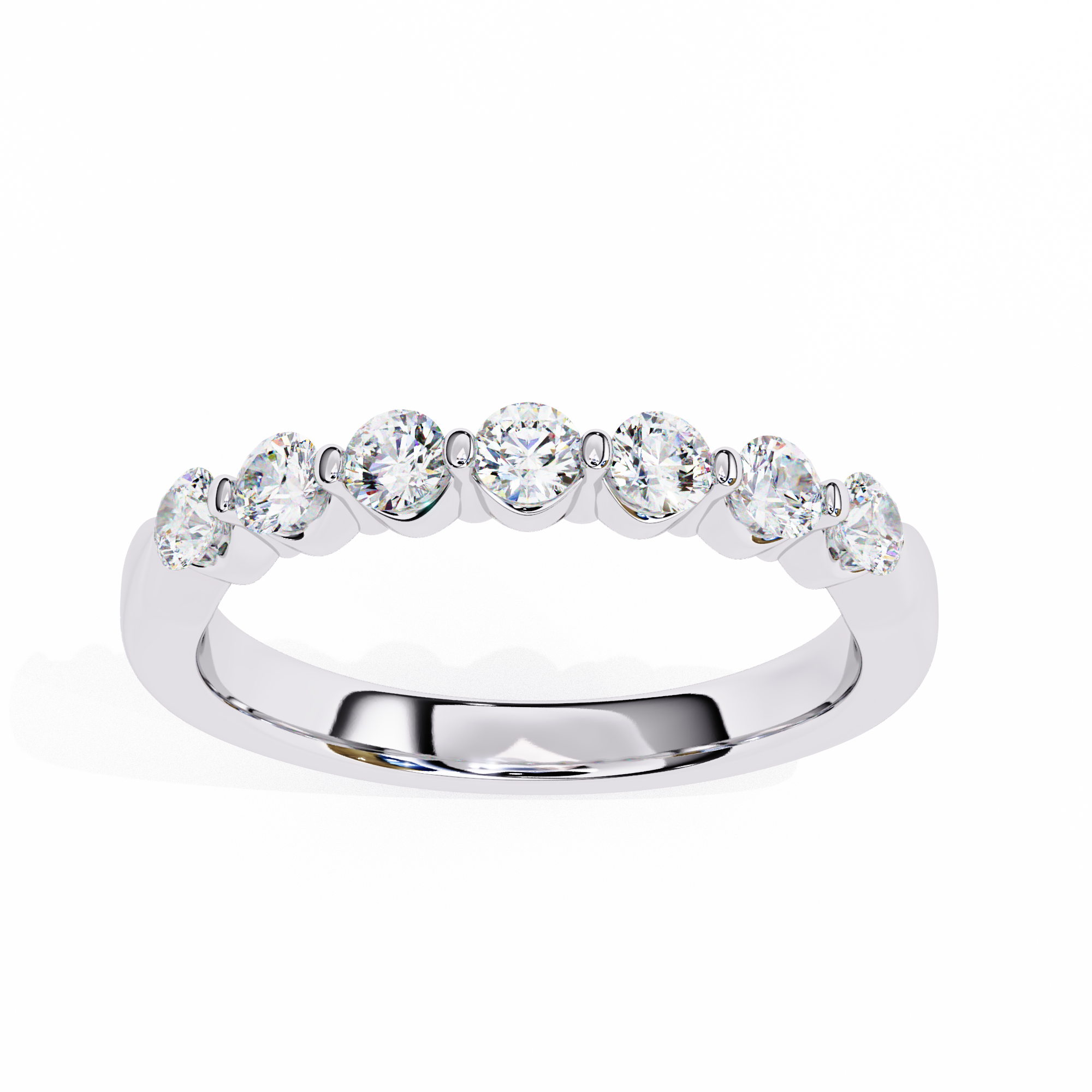 0.52 ct Harmony Circle Band 9k