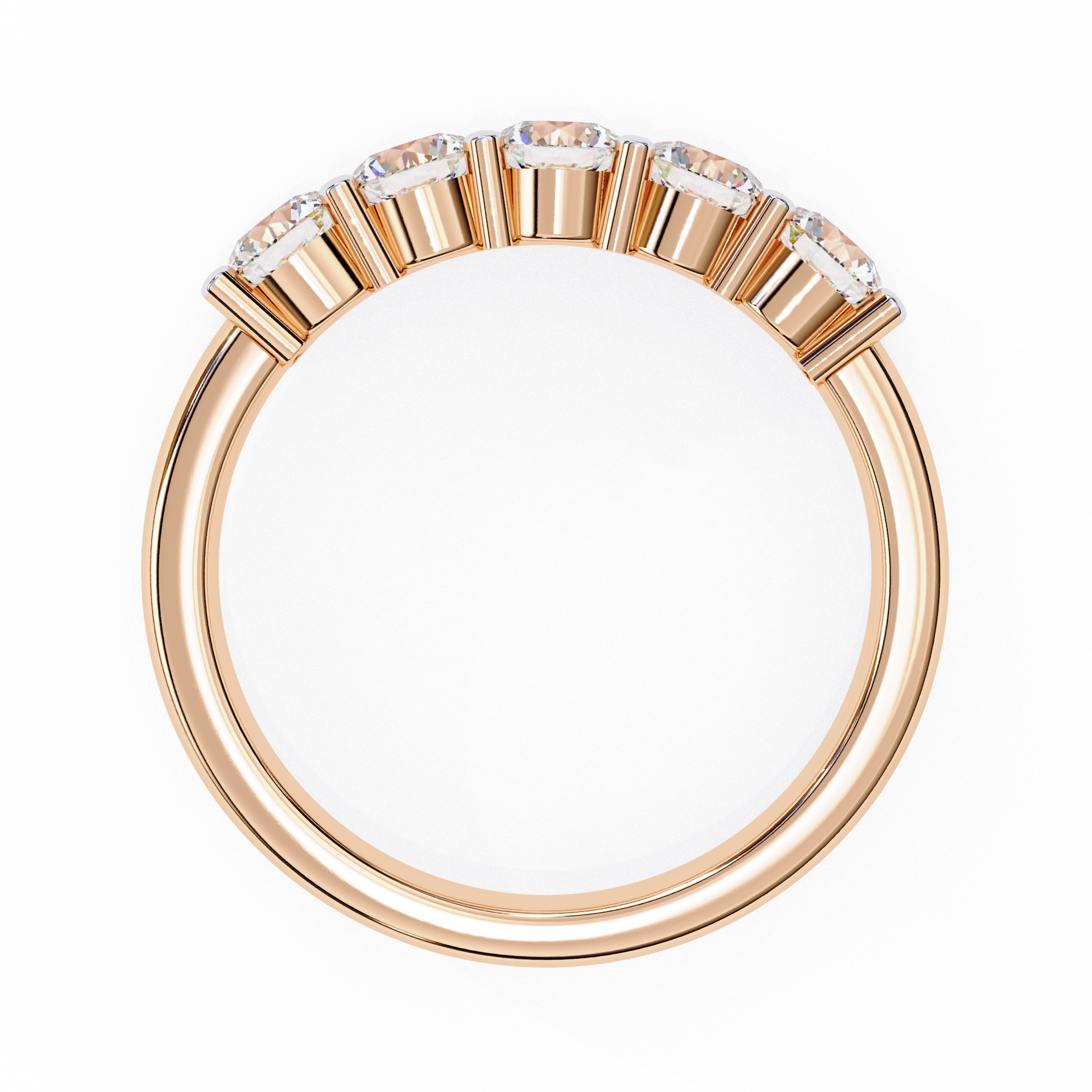 1.03 ct Lustre Infinity Band 9k