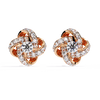 0.89 CT GOLDEN EMBRACE EARRING 9k