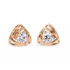 0.64 CT GOLDEN AURA EARRING