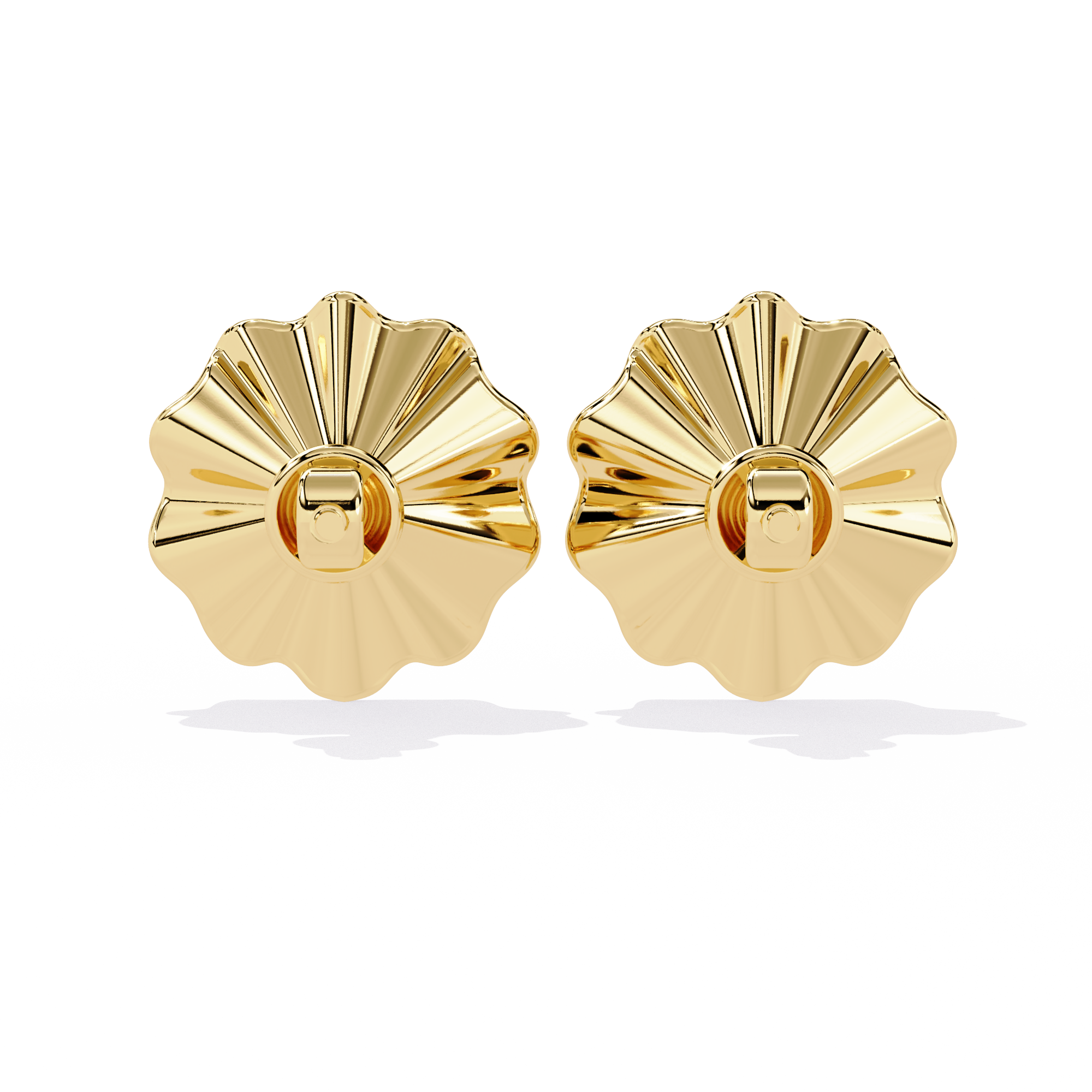 0.06 CT PETITE RAY EARRING 18K
