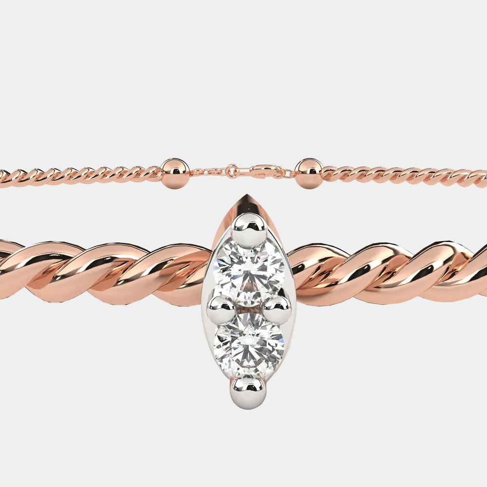 0.50 ct Celestial Charm Bracelet