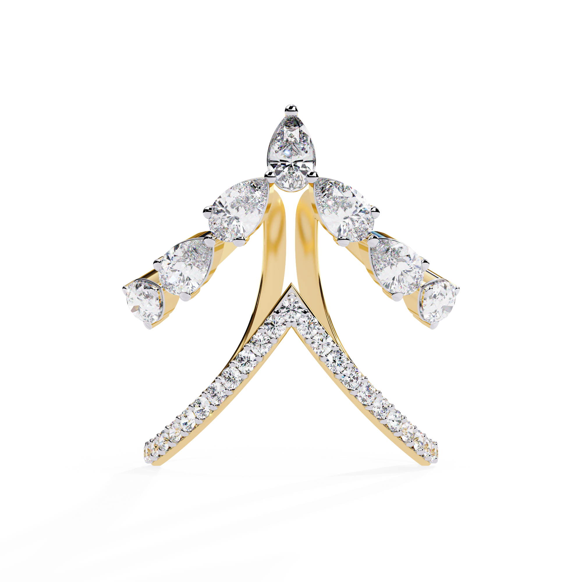 1.43 CT TWILIGHT HEART BAND