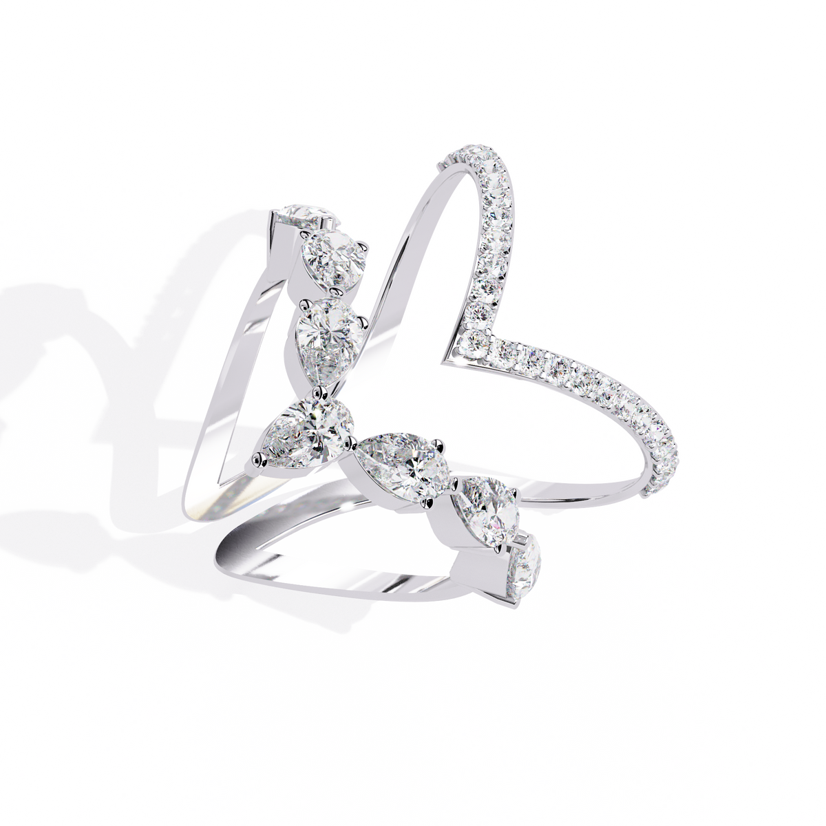 White Gold #Metal Color_White Gold