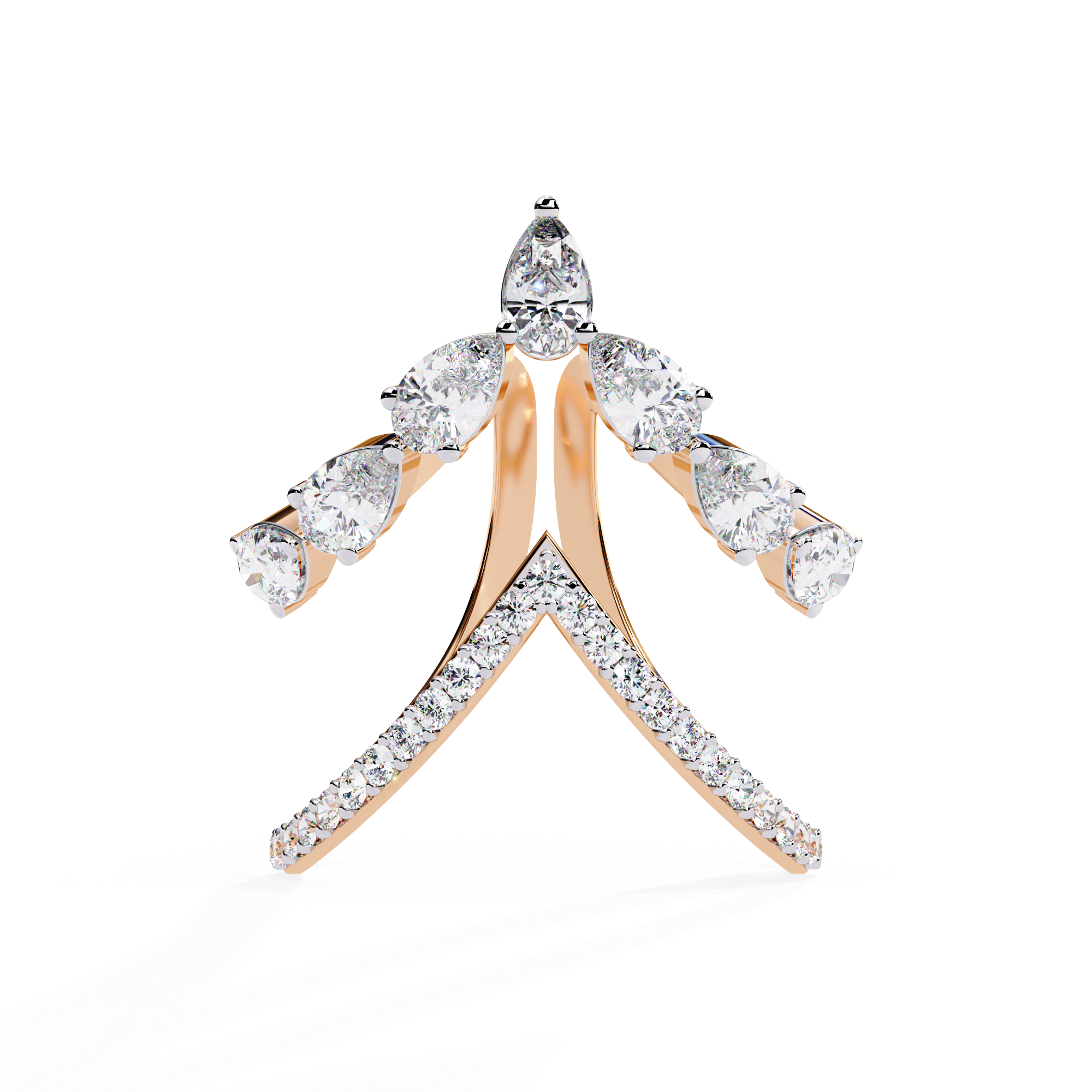 1.43 CT TWILIGHT HEART BAND