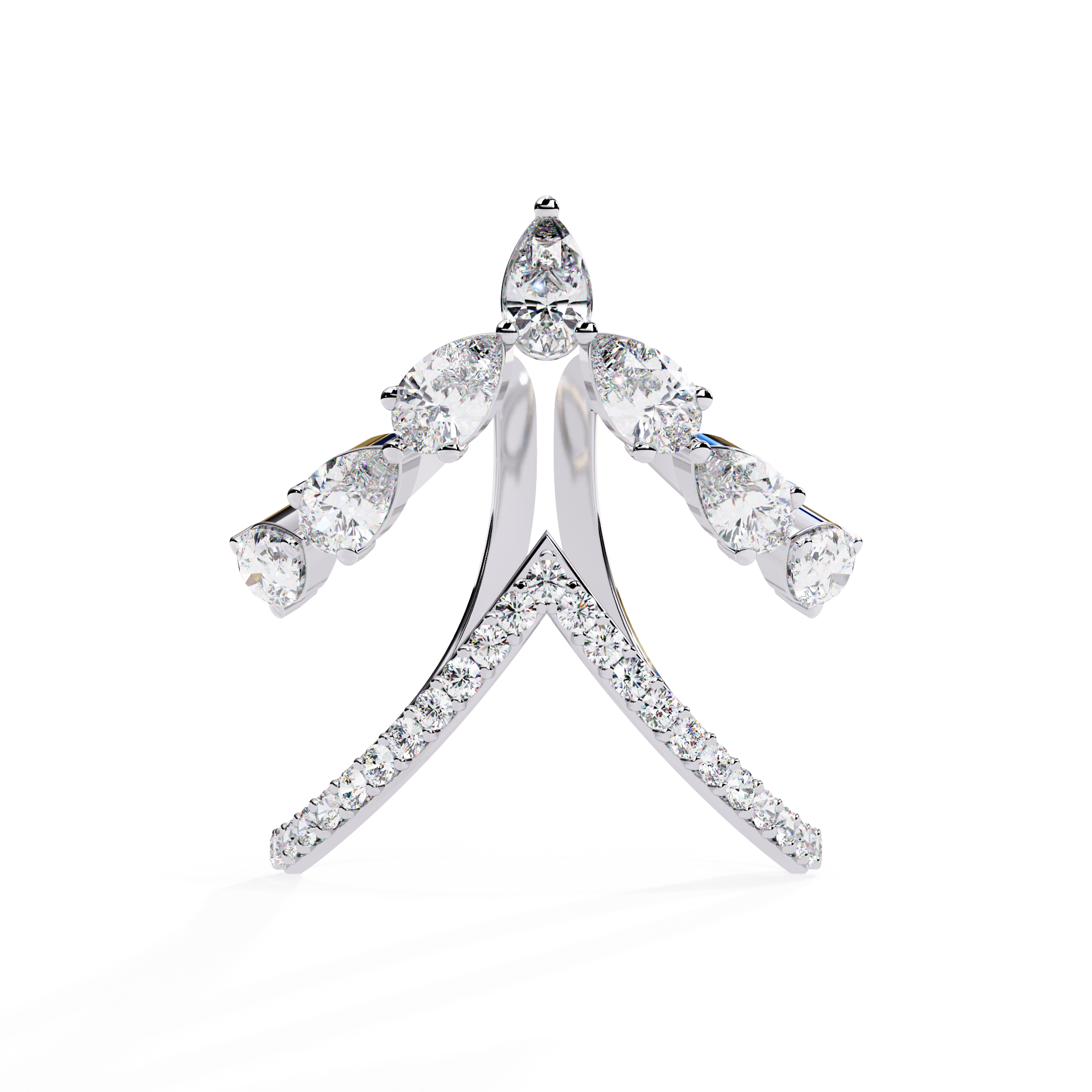 1.43 CT TWILIGHT HEART BAND