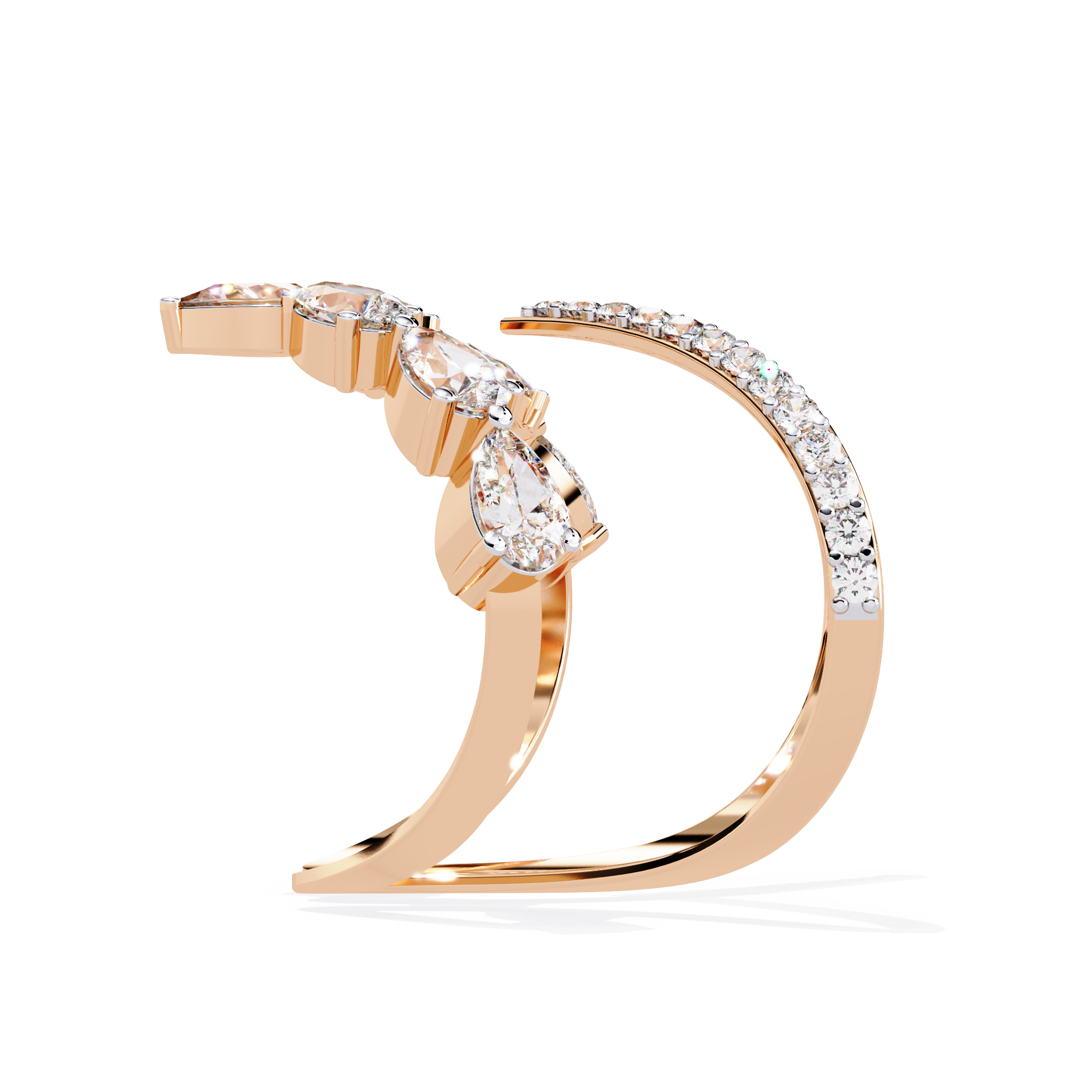 1.43 CT TWILIGHT HEART BAND