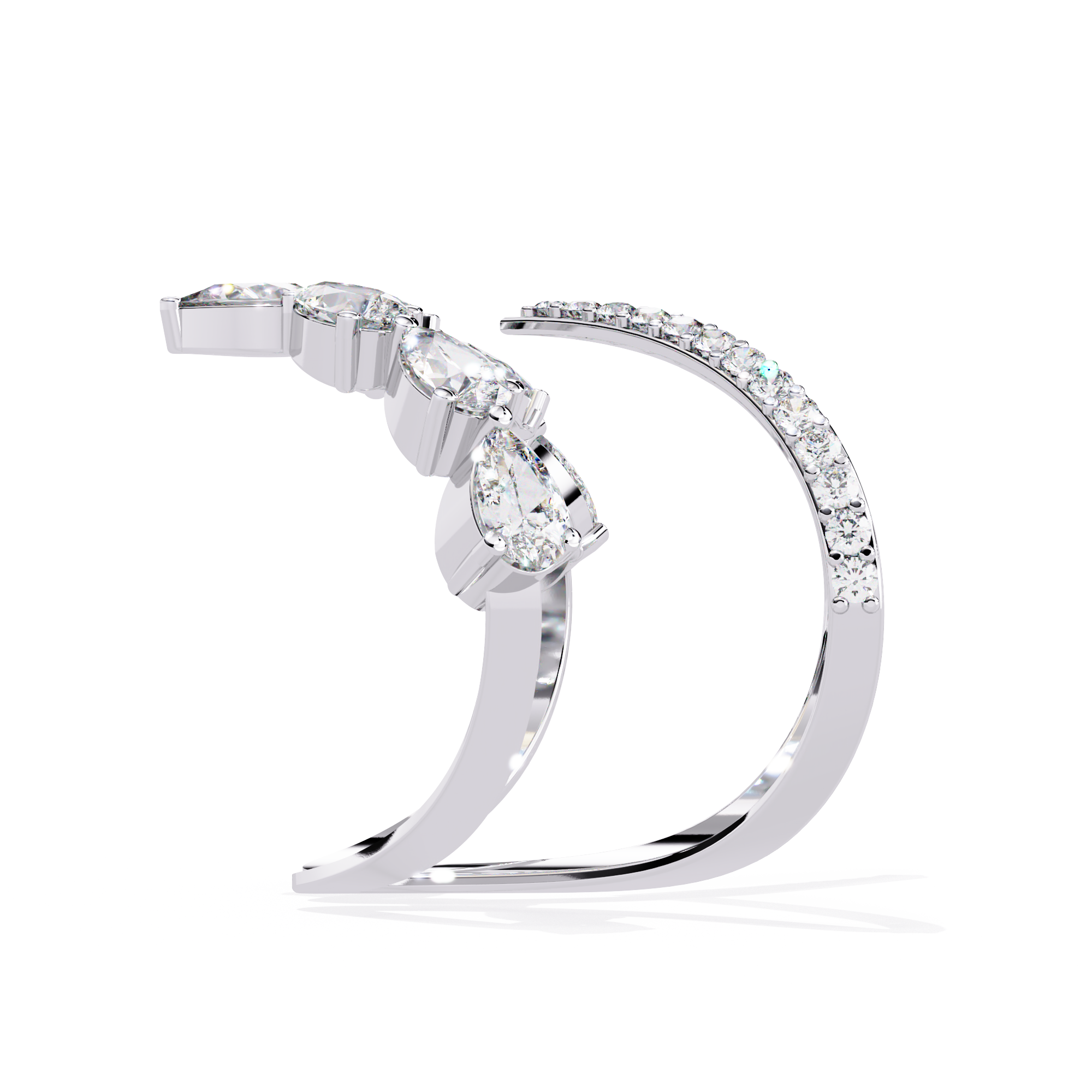 1.43 CT TWILIGHT HEART BAND