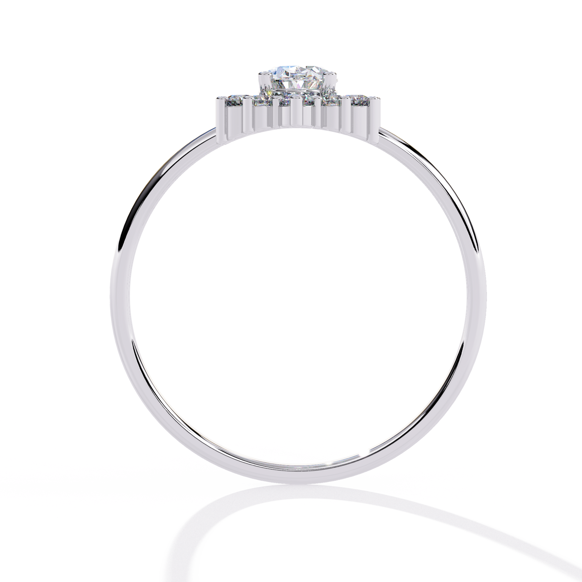 0.52 CT AURORA BLOOM BAND