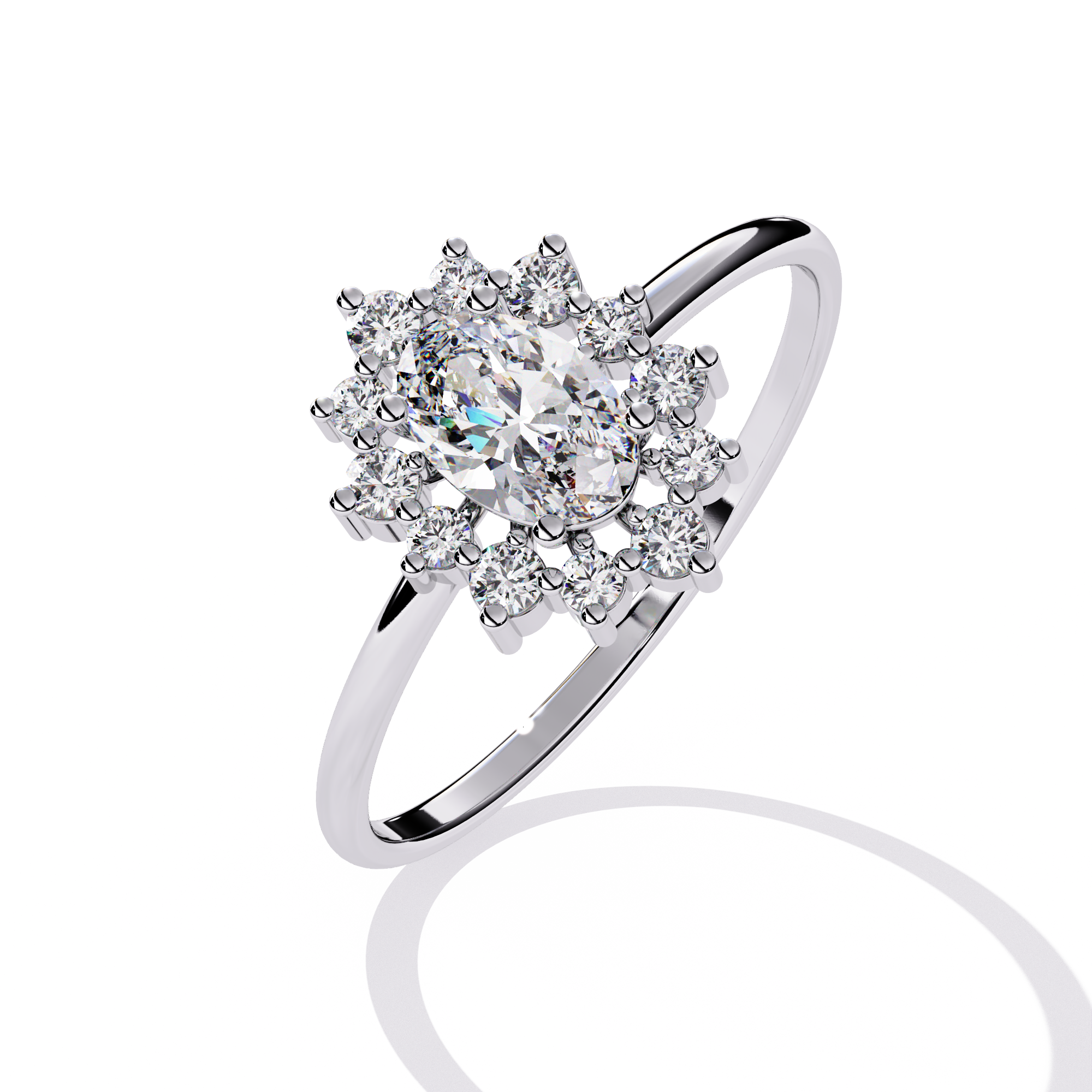 0.52 CT AURORA BLOOM BAND