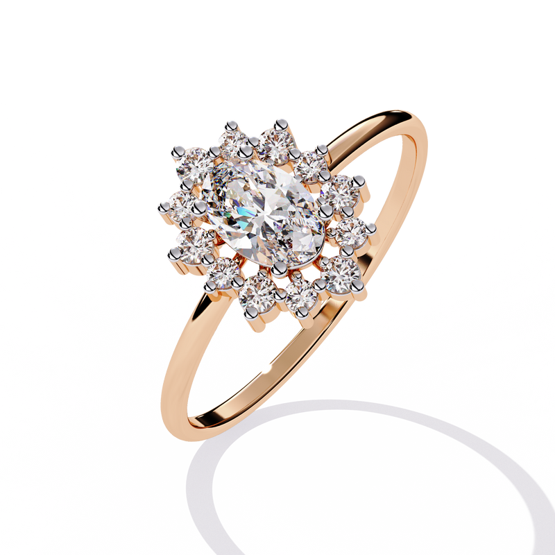0.52 CT AURORA BLOOM BAND