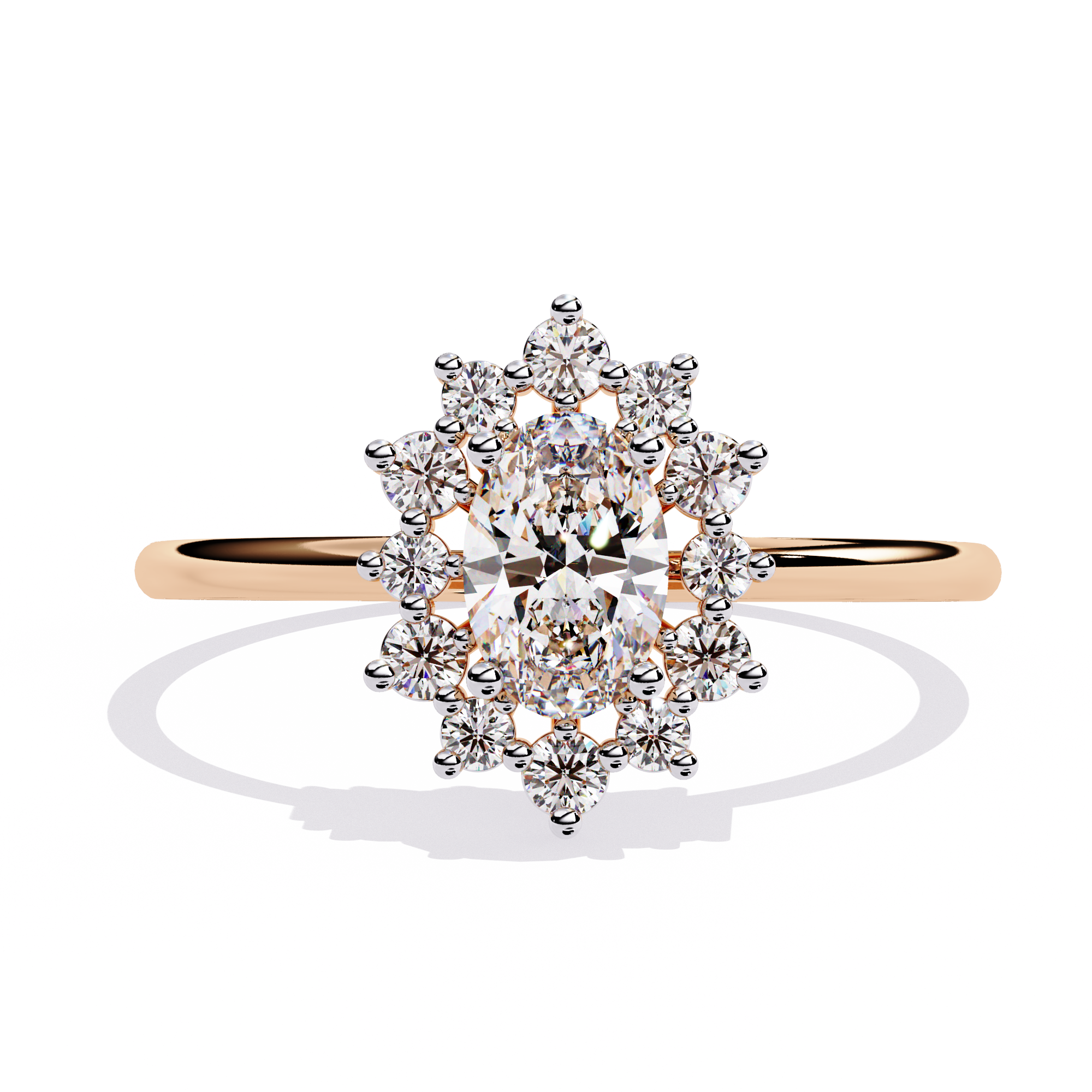 0.52 CT AURORA BLOOM BAND