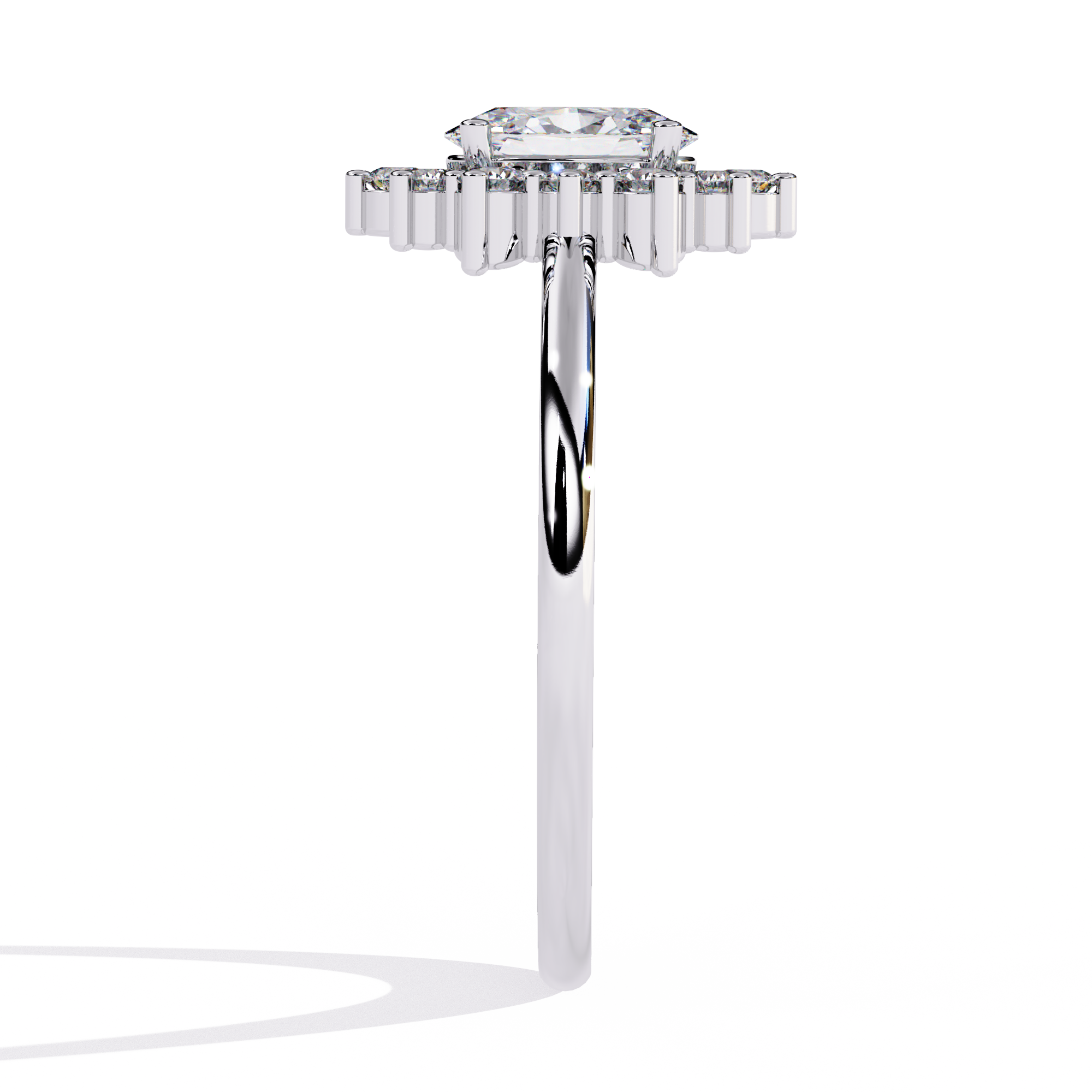 0.52 CT AURORA BLOOM BAND
