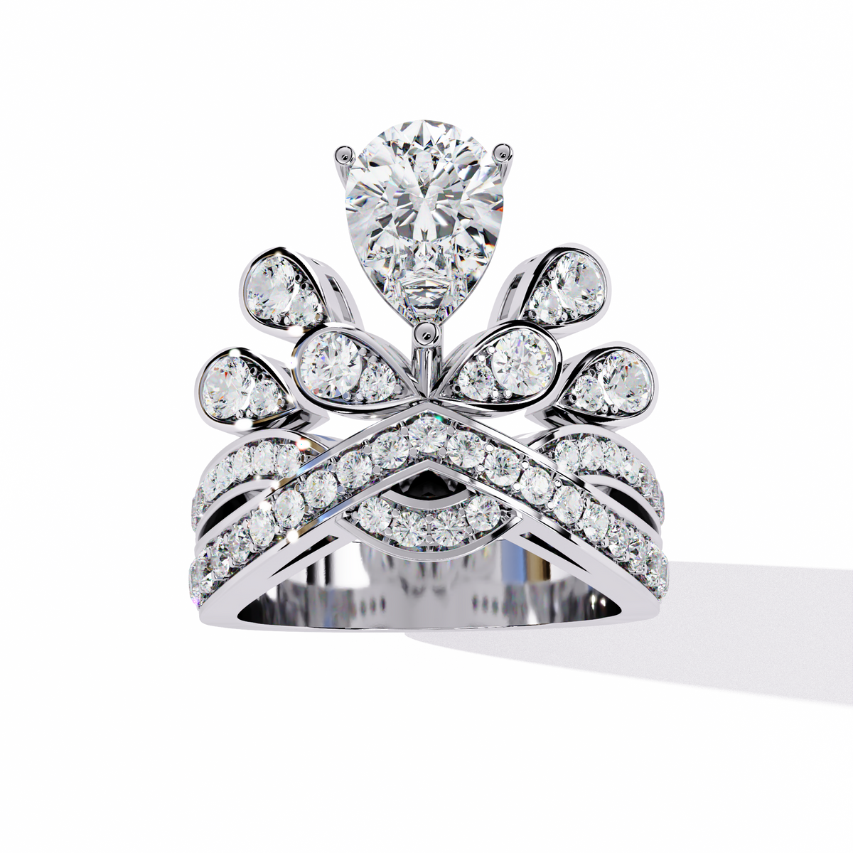 White Gold #Metal Color_White Gold