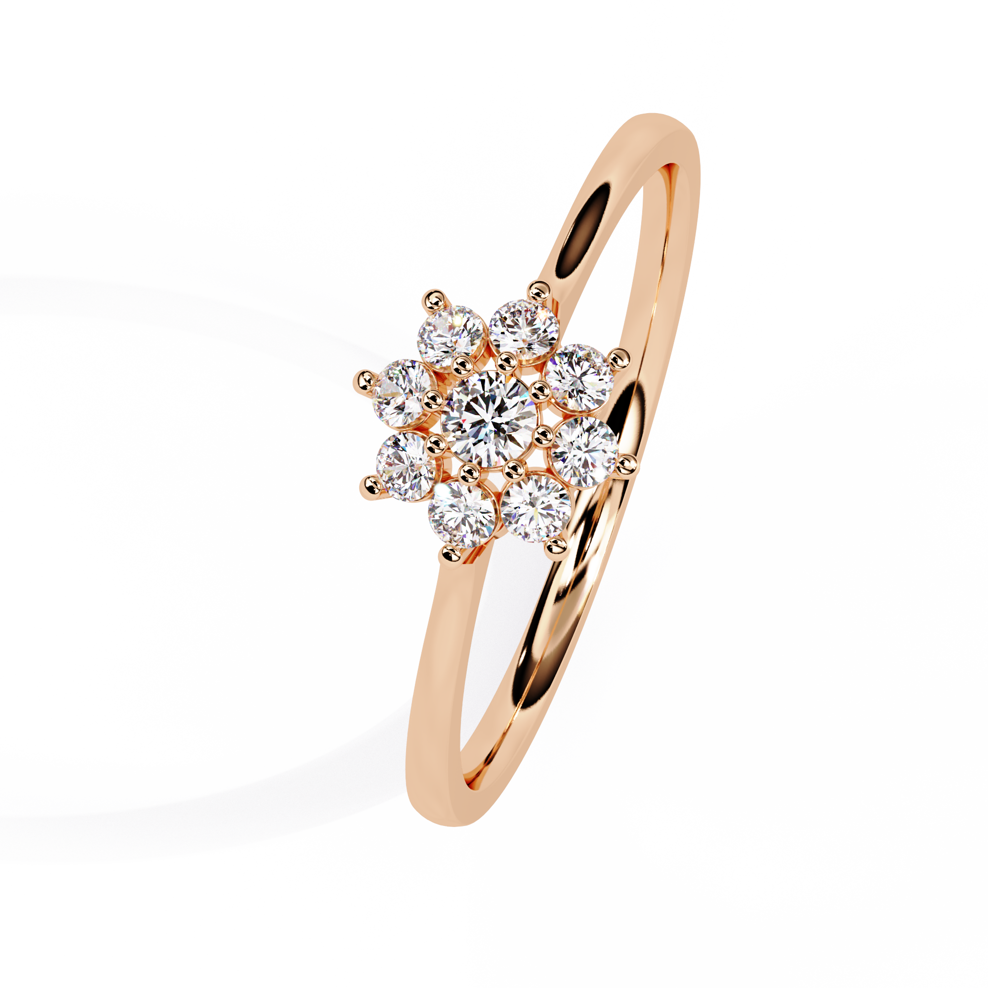 0.16 CT PETITE FLORA BAND