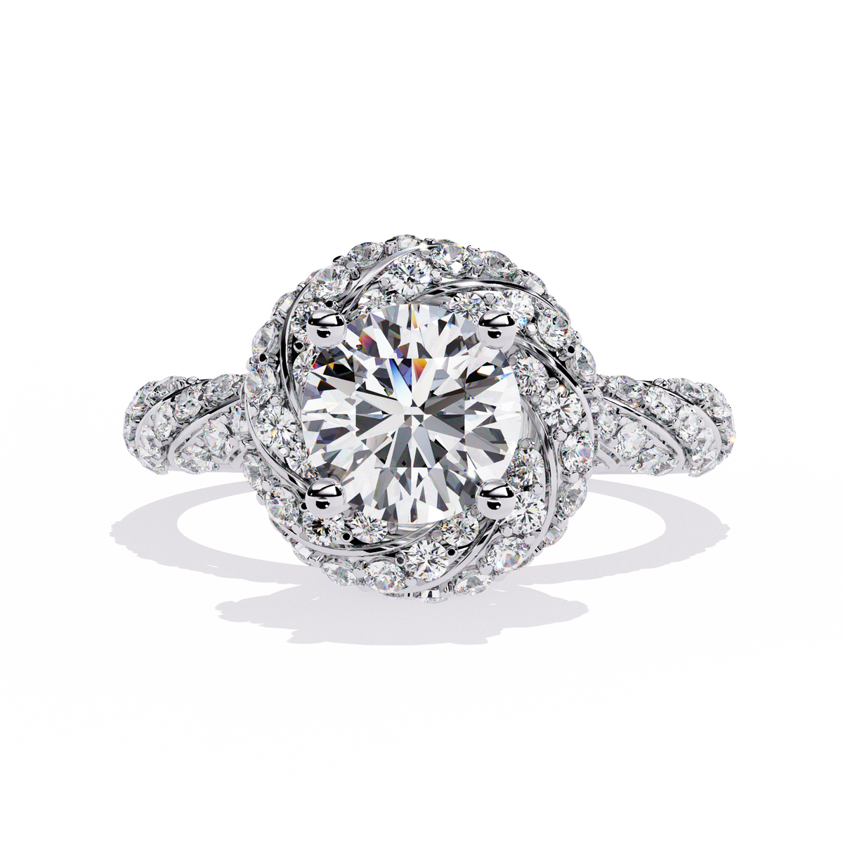 White Gold #Metal Color_White Gold