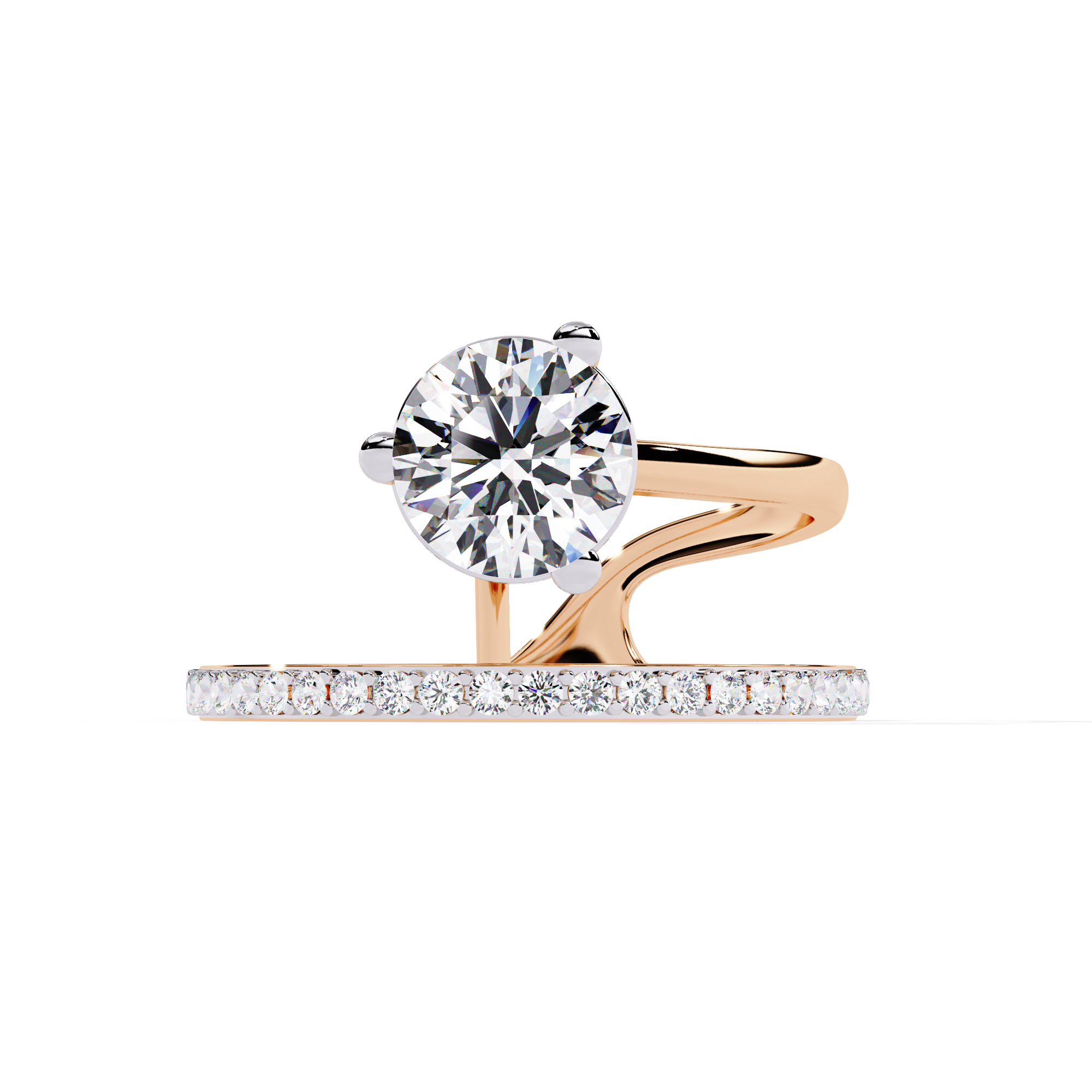 1.50 CT AURA TWIST BAND