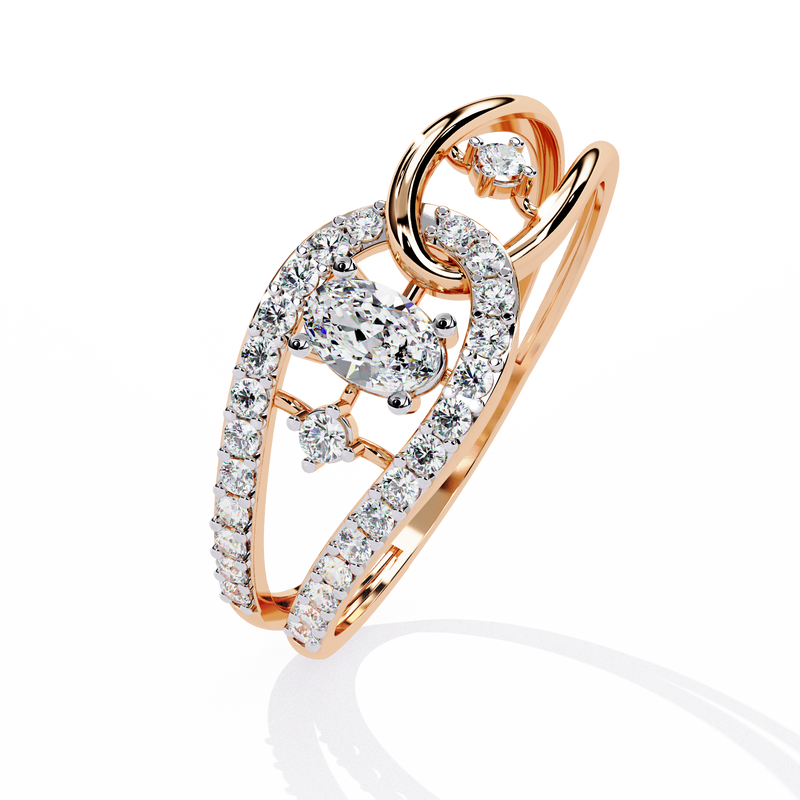 0.34 CT BLOOM LOOP BAND