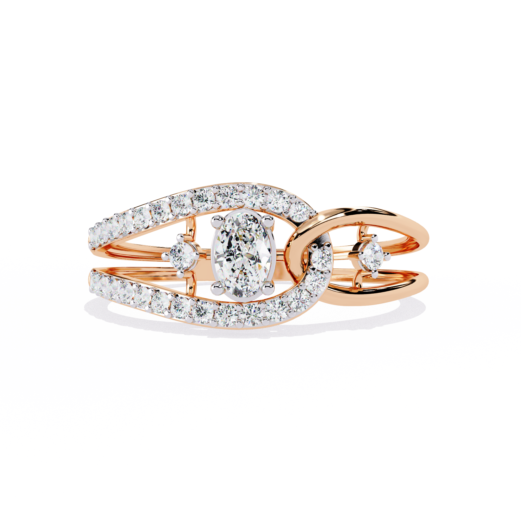 0.34 CT BLOOM LOOP BAND