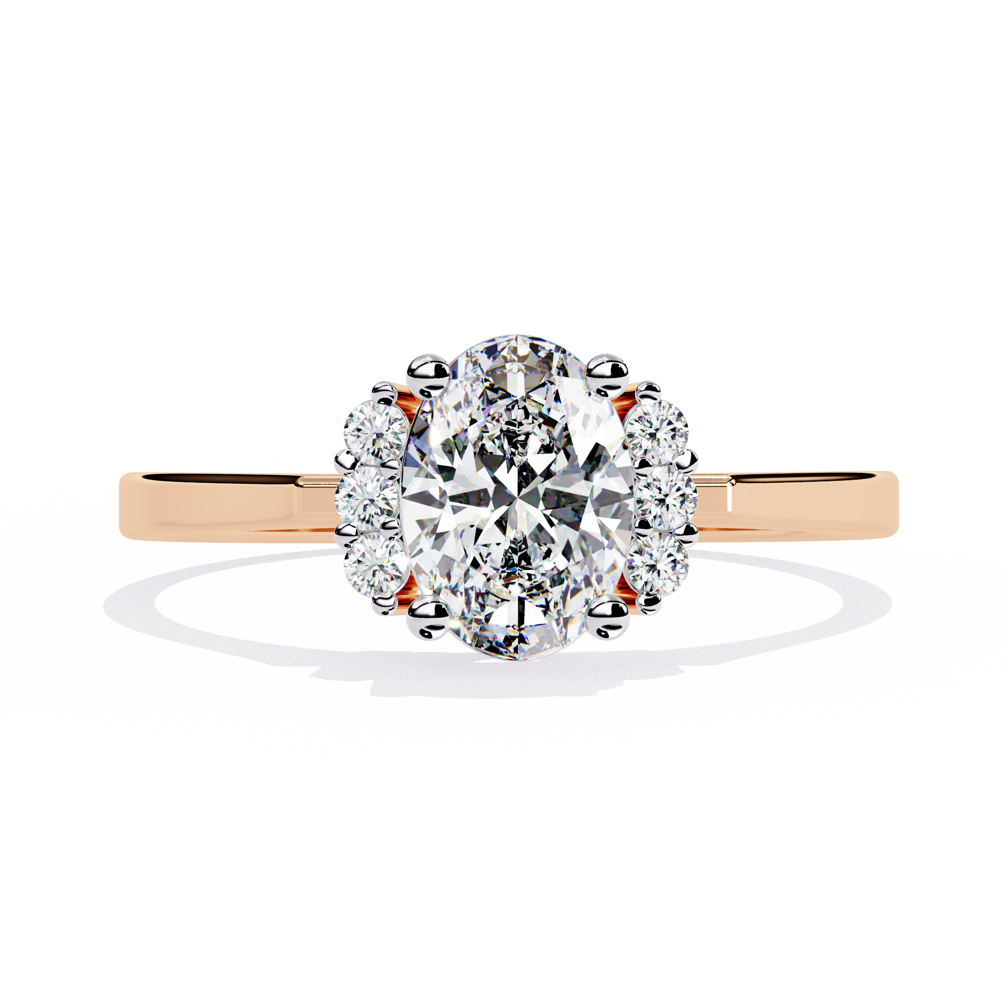 0.72 CT FLORA AURA BAND
