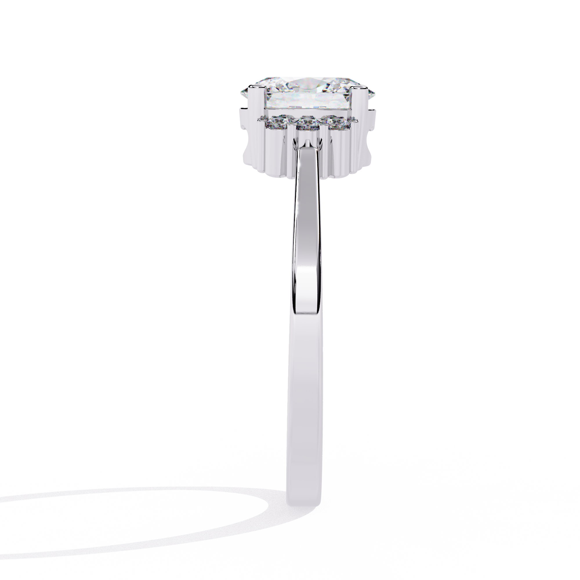 0.72 CT FLORA AURA BAND